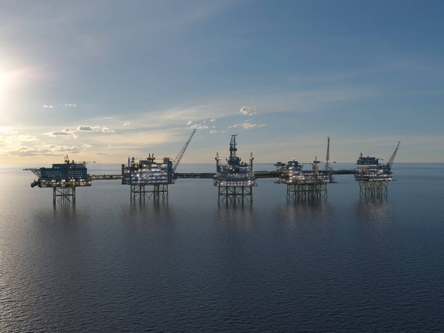 ROPER VARSKU: Offshore Norge vil diskutere studiesituasjonen for petroleumsfag med olje- og energiminister Terje Aasland. Bildet er Johan Sverdrup-feltet i Nordsjøen | Foto: Equinor