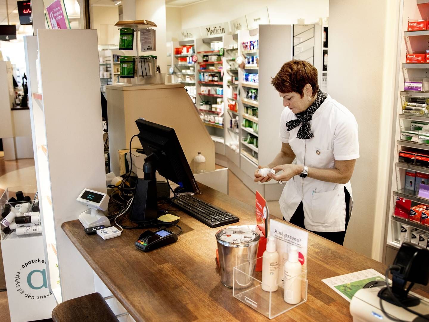 Apoteker tjener ifølge Konkurrencerådet for meget på salget af lægemidler. | Foto: Finn Frandsen
