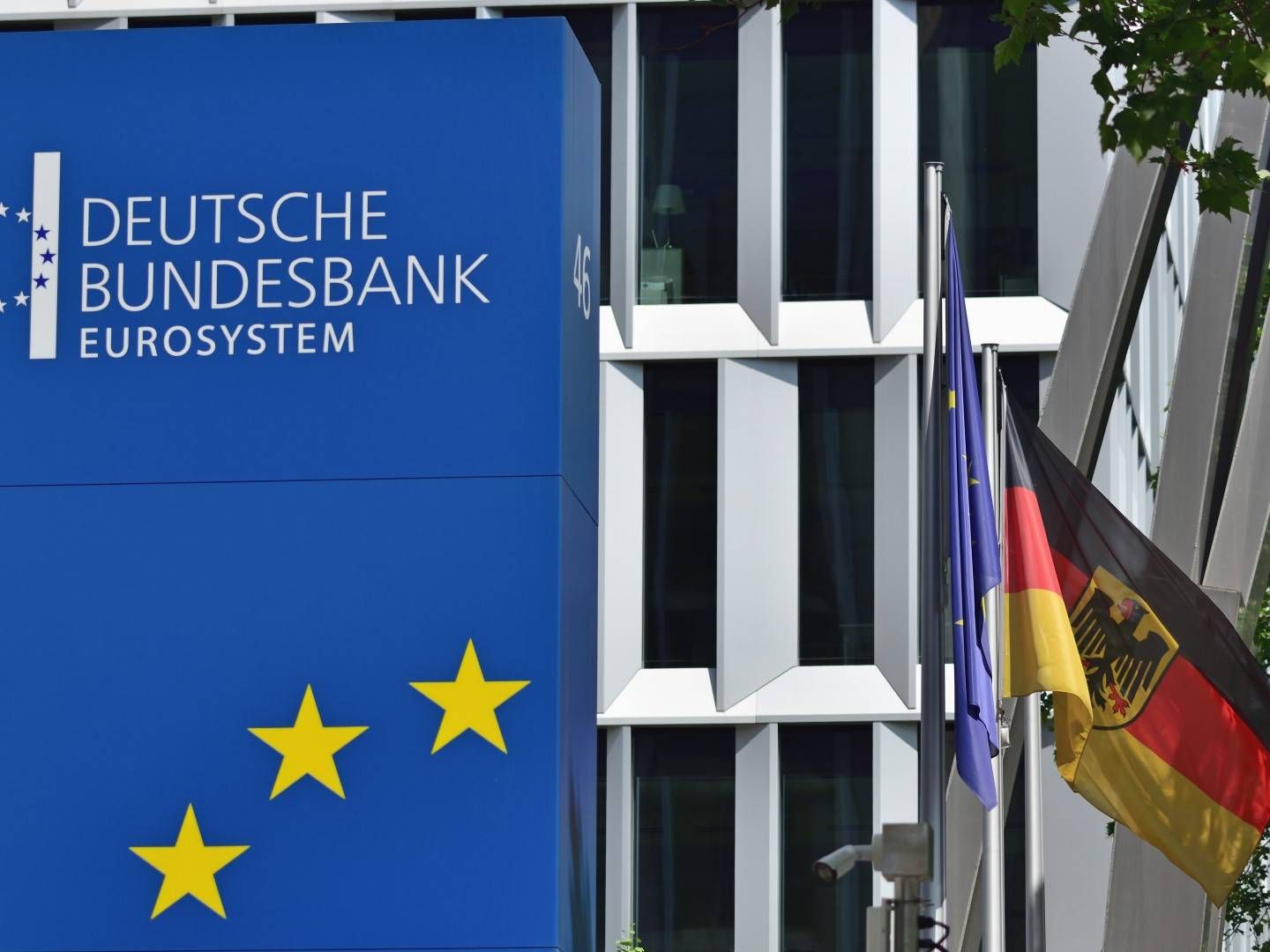 Zentrale der Deutschen Bundesbank in Frankfurt. | Foto: picture alliance / Daniel Kubirski | Daniel Kubirski