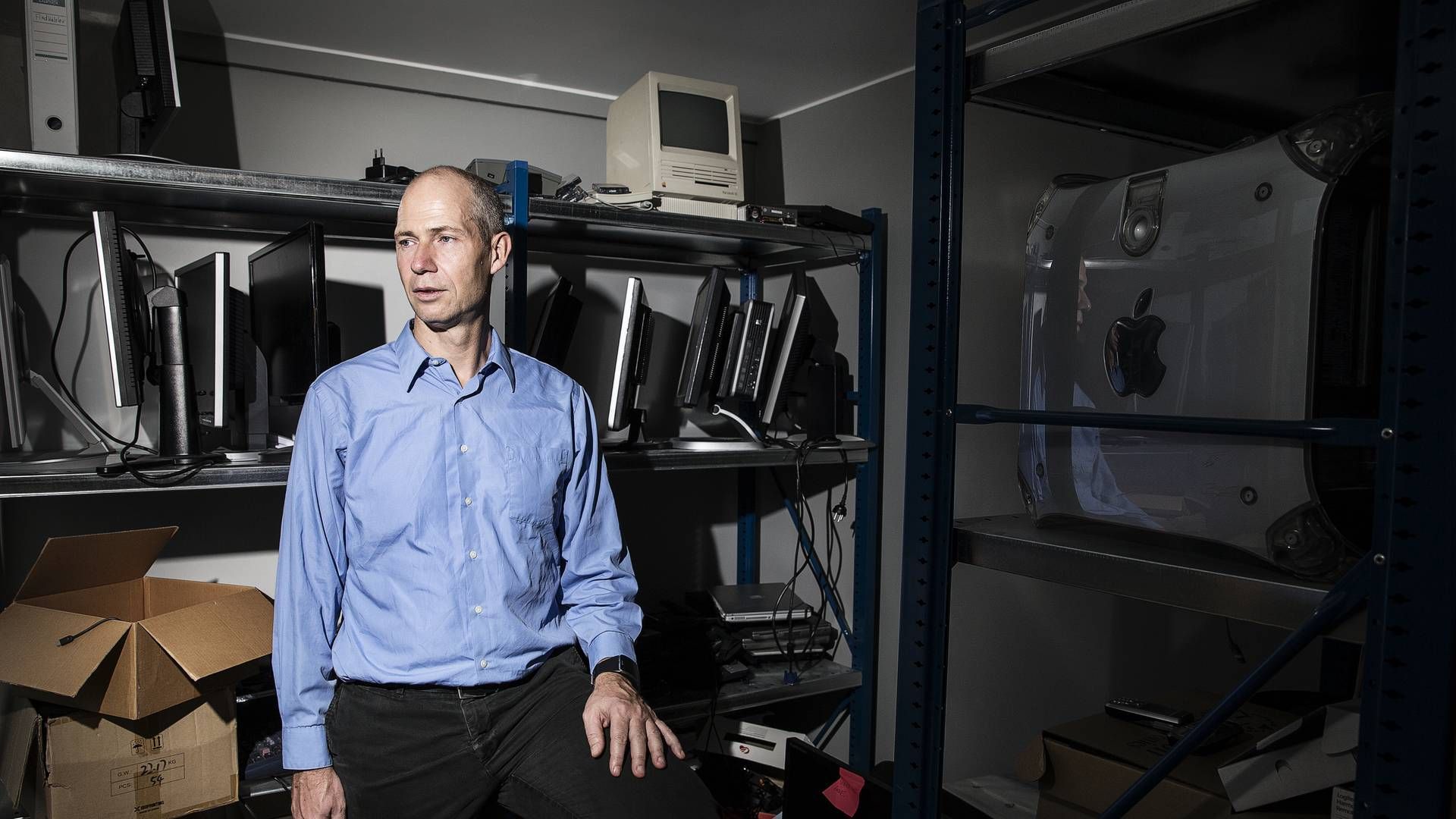Professor ved CBS, Jan Damsgaard, håber, at Nets finder en køber til afdelingen, der driver MitID, i Danmark. | Foto: Niels Hougaard / Ritzau Scanpix