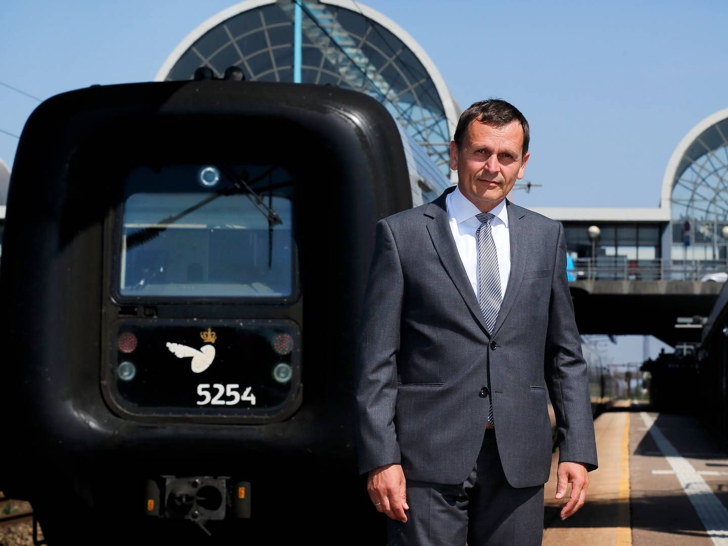 Flemming Jensen, adm. direktør i DSB | Foto: Jens Dresling/Politiken/Ritzau Scanpix