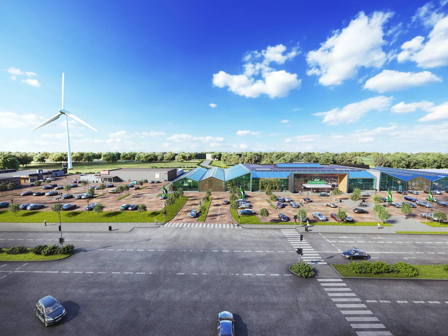 Plantorama i Taastrup bliver 15.000 kvm. | Foto: Plantorama/PR.