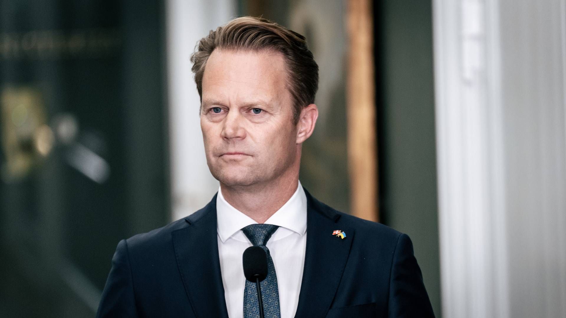 Onsdag sagde udenrigsminister Jeppe Kofod (S), at han ikke har talt med russerne om gaslækket, og at han heller ikke har tænkt sig at gøre det. | Foto: Emil Helms