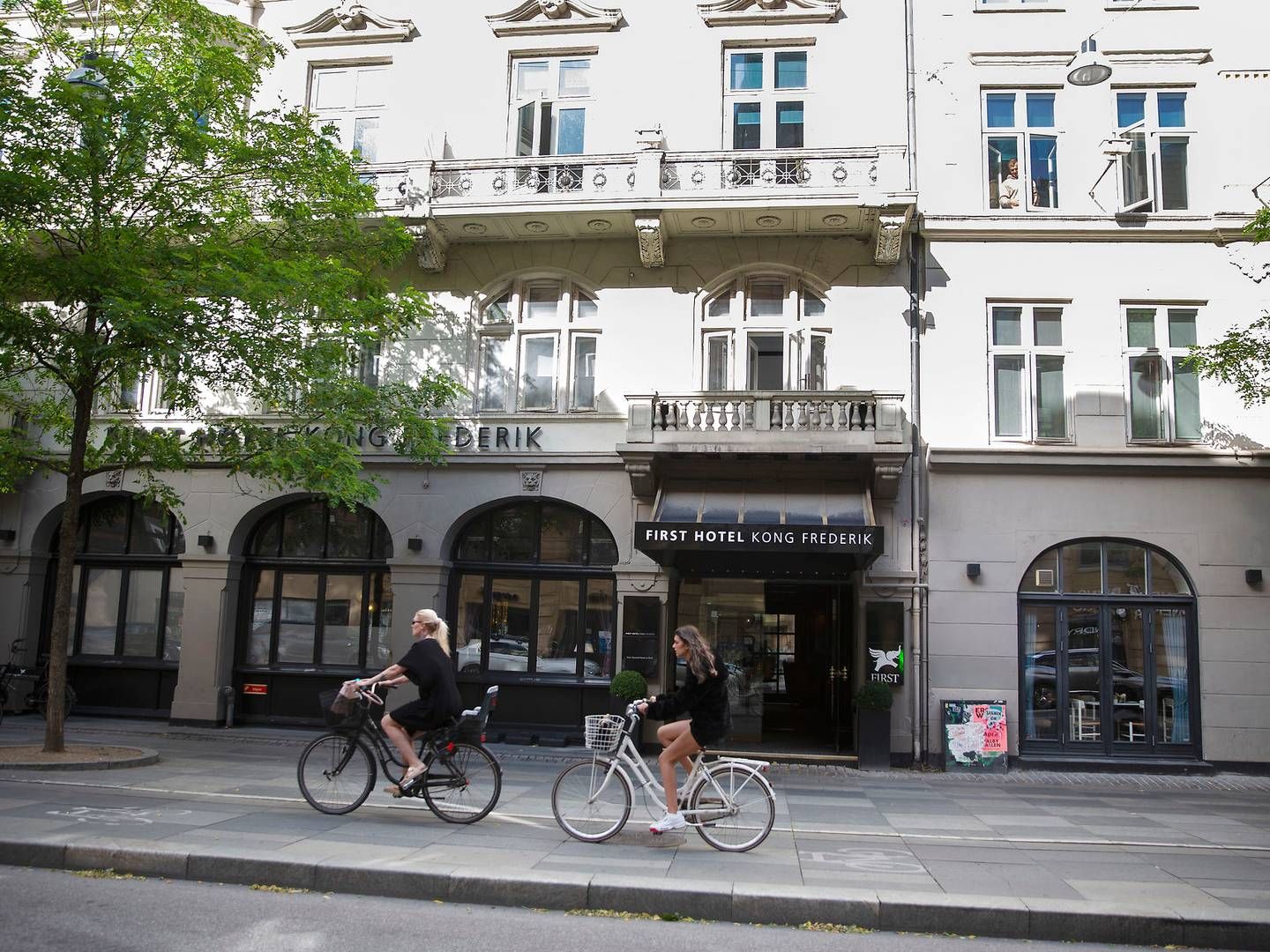 Hotel Kong Frederik på Vester Voldgade tæt på Rådhuspladsen i København lover majestætelig luksus på sine værelser. | Foto: Thomas Borberg / Ritzau Scanpix