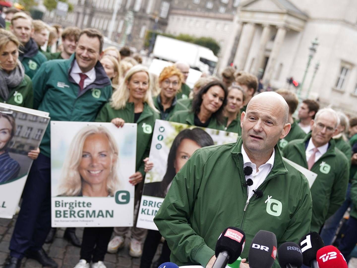 De Konservatives Søren Pape er ikke interesseret i en bred regering over midten.