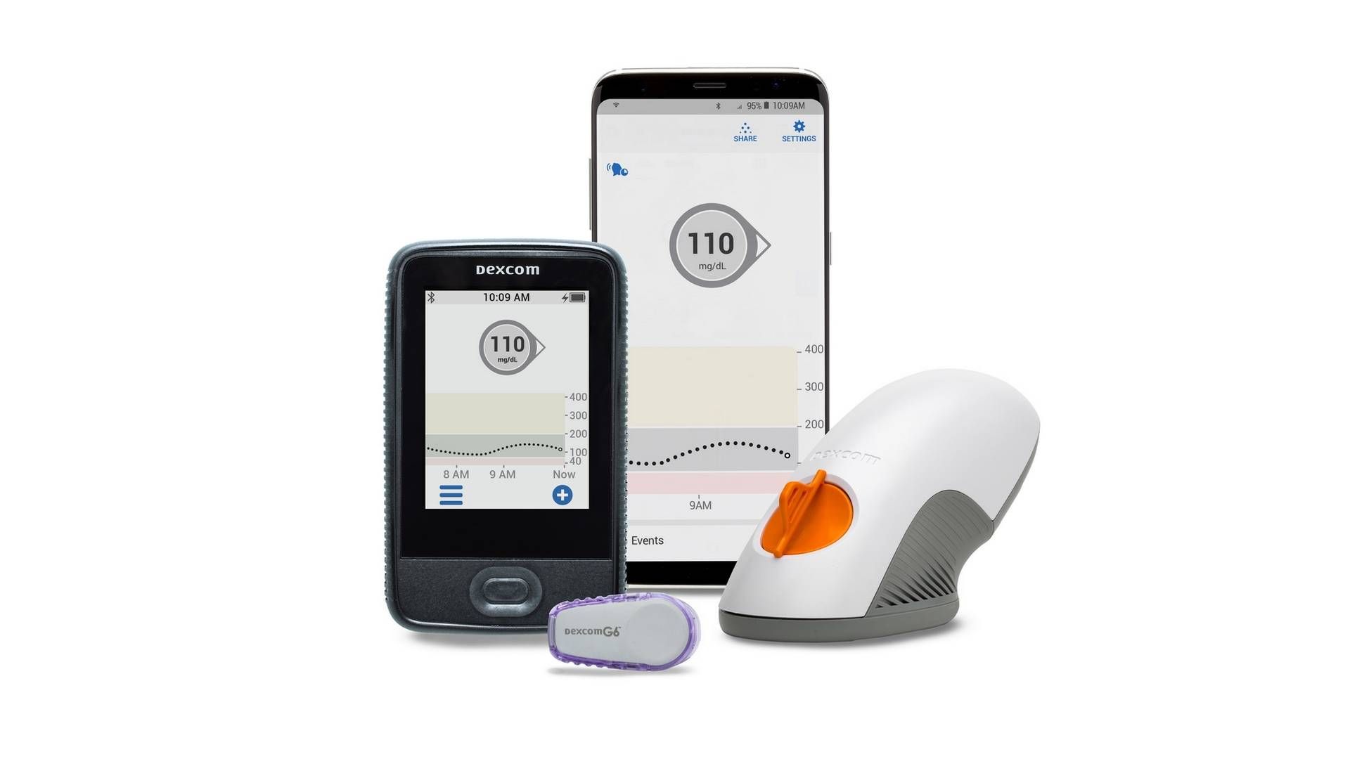The depcted G6 glucose monitoring device will soon be succeeded by a newer, smaller version on the European market | Photo: Dexcom