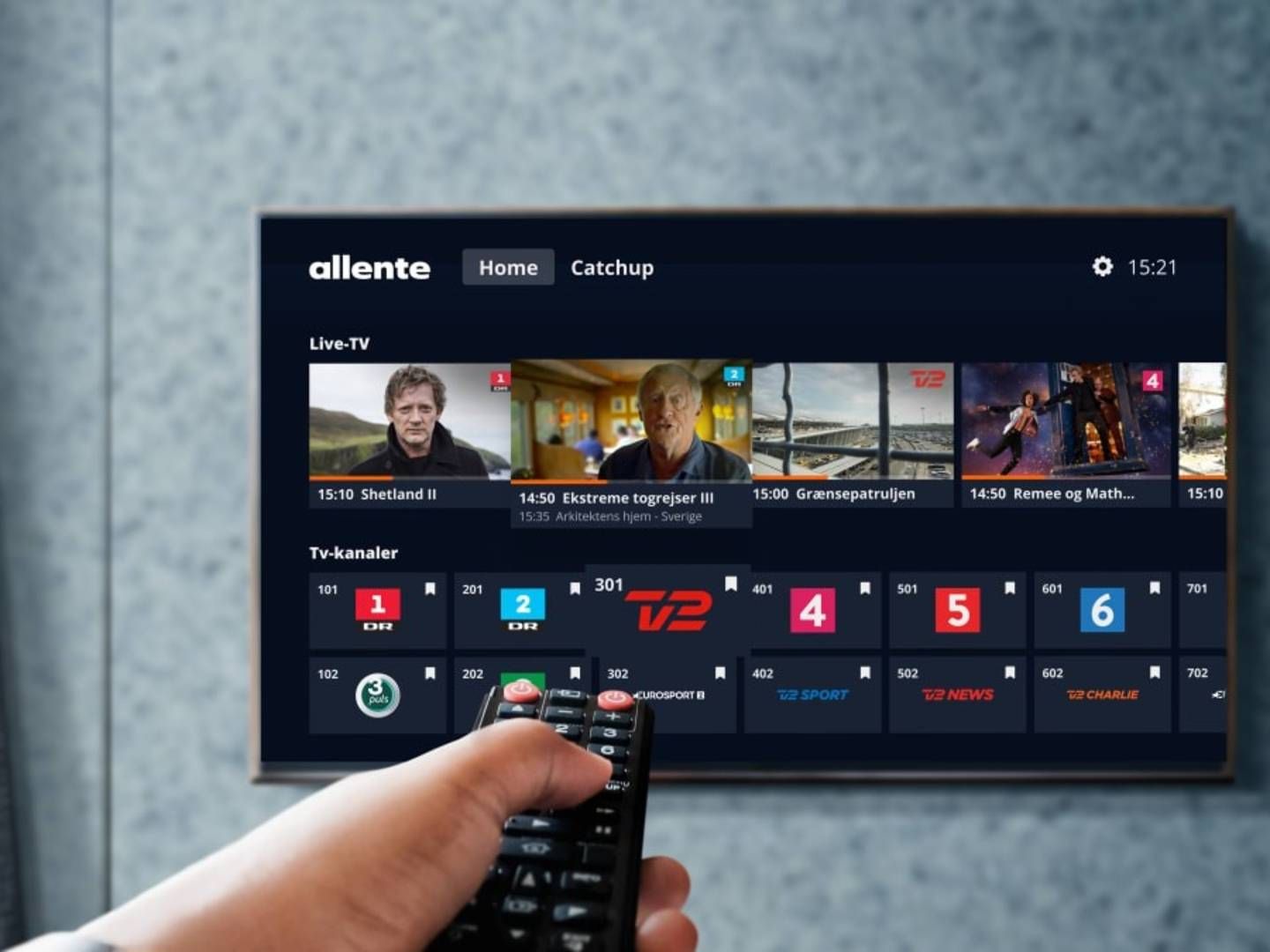 Nyt tv-tilbud til virksomheder via Elgiganten. | Foto: Allente pressefoto