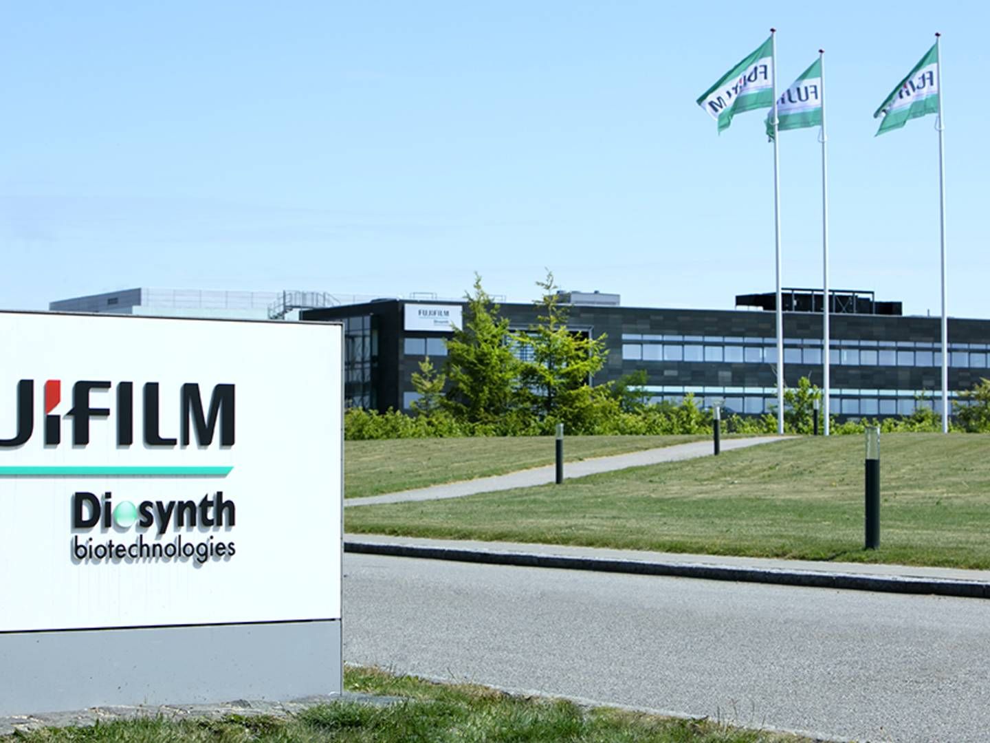 Fujifilm Diosynth Biotechnologies ligger i Hillerød nord for København. | Foto: Liselotte Plenov / Fotorummet / PR