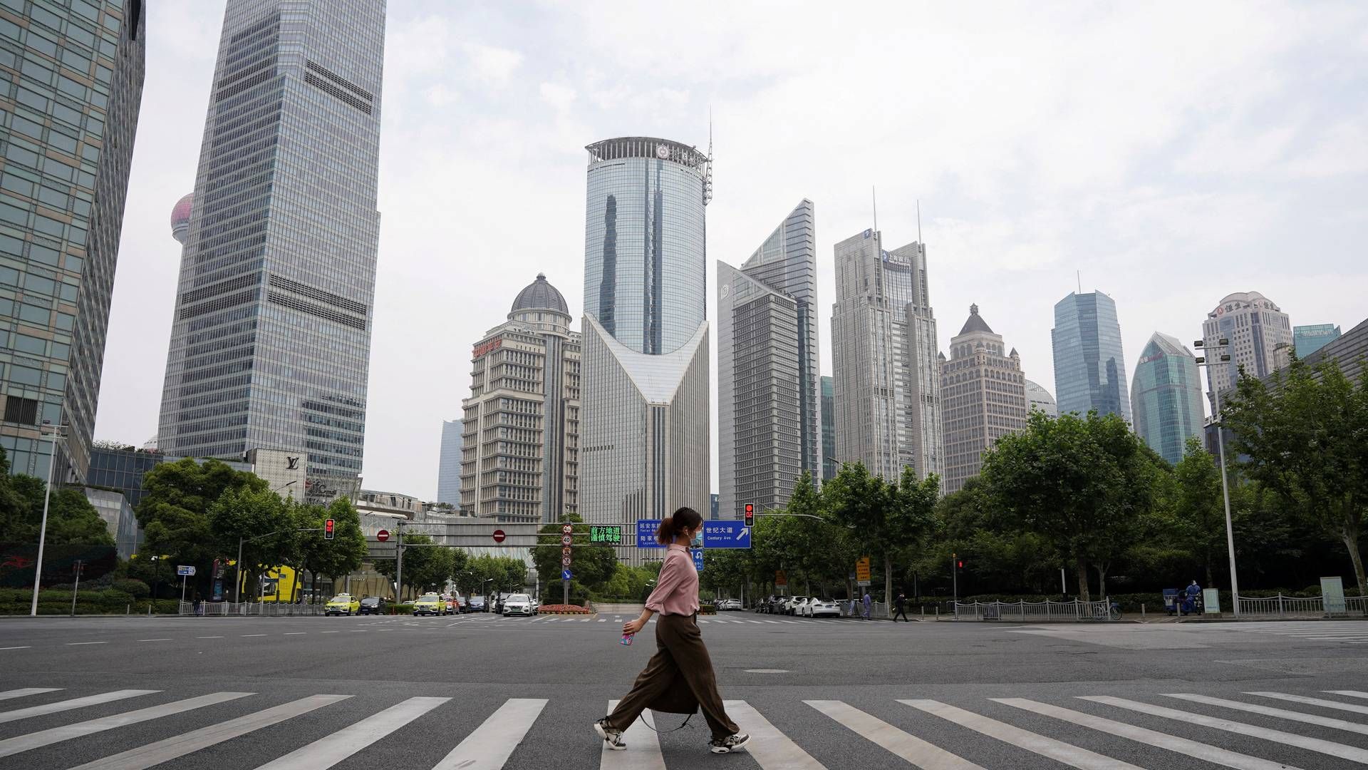 Tomme gader i Shanghai Kina har også betydet tomme lommer for modermælksselskabet Mille Food, der udelukkende eksporterer til det kinesiske marked. | Foto: STAFF/REUTERS / X01095