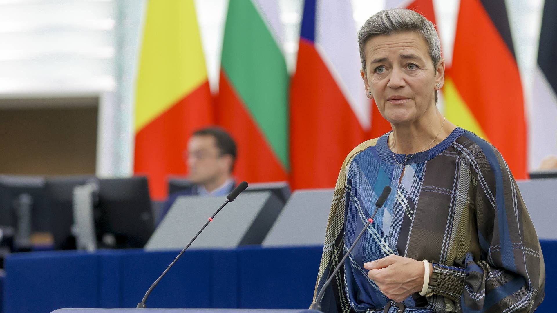 Konkurrencekommissær Margrethe Vestager har fundet beviser for, at Teva bryder sig imod flere af unionens regler. | Foto: Julien Warnand/EPA / EPA