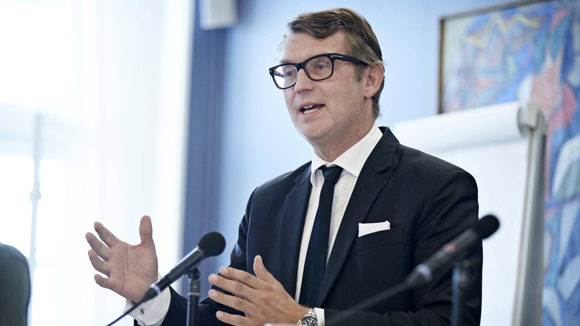 Finansordfører Troels Lund Poulsen (V) vil lette skatter og afgifter. | Foto: Jens Dresling