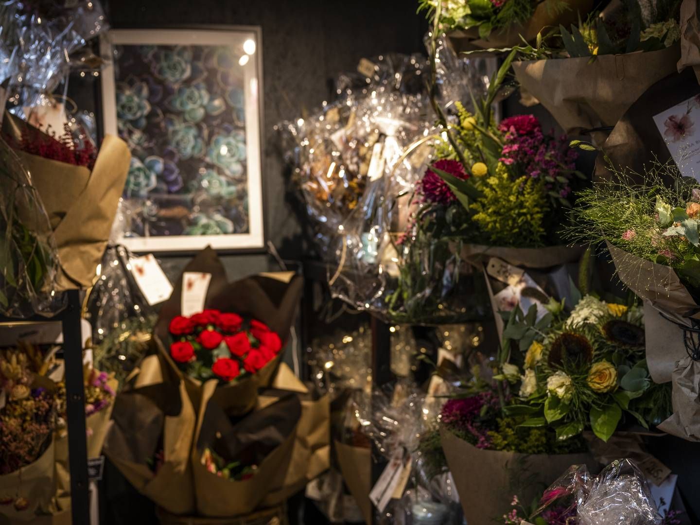 Blomsterhuset Ramdal dropper igen muligheden for selvbetjening i butikkerne i Tørring og Hedensted. Men indehaveren nævner en automat som en fremtidig mulighed. | Foto: Marcus Emil Christensen