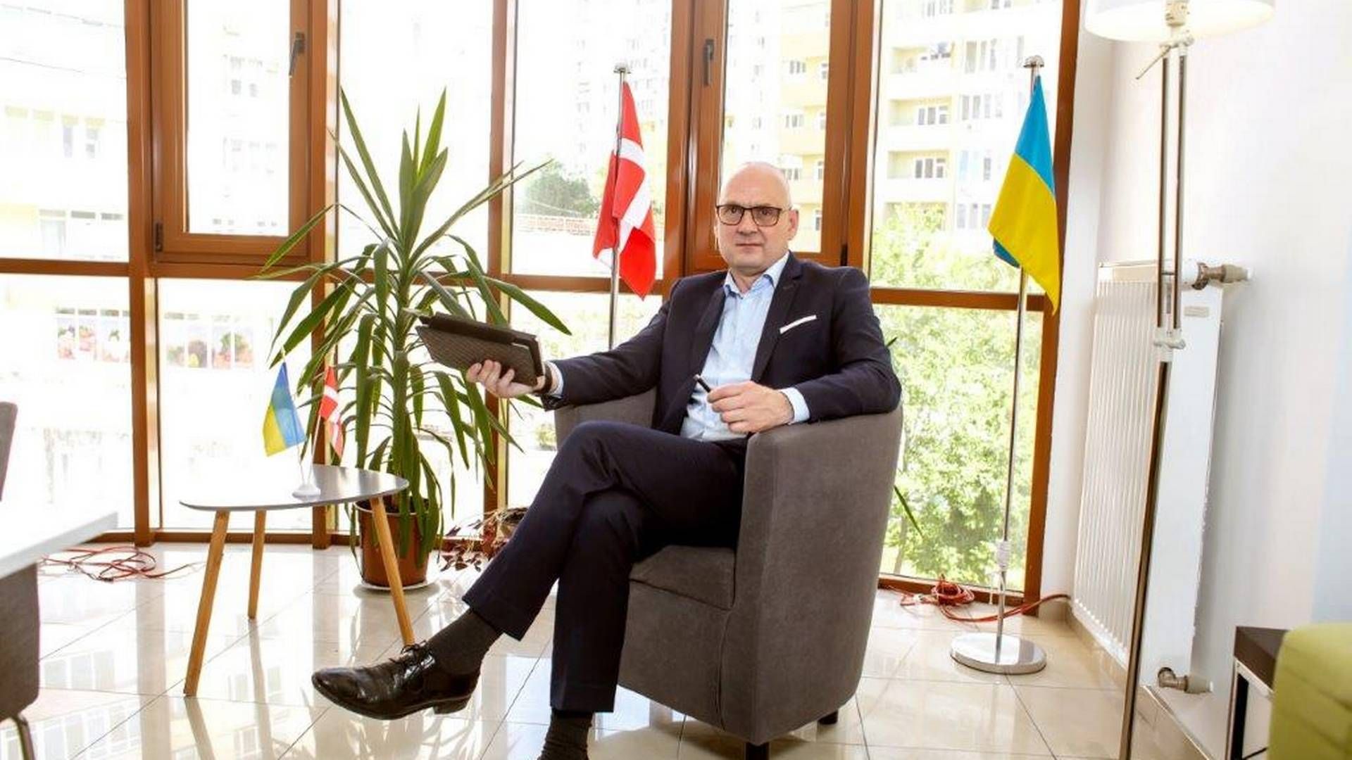 Thomas Sillesen, stifter og direktør i ingeniørvirksomheden Akkerman Engineering Solution, har kæmpet en vedholdende kamp mod korruption i Ukraine. PR-foto