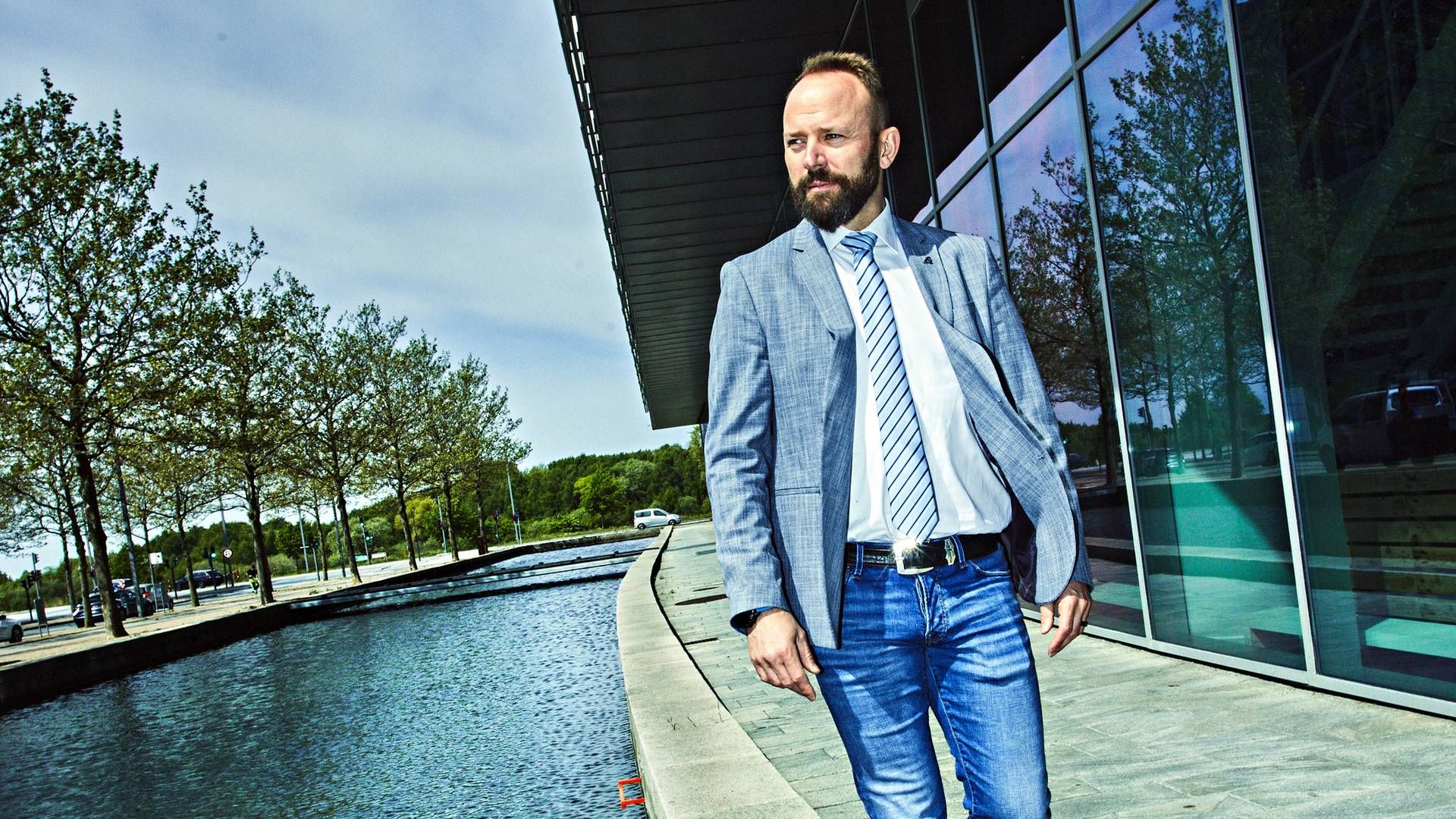 Mikkel Gleerup, CEO i Cadeler, har hentet frisk kapital, der bl.a. skal bruges til delfinansiering af et nyt vindskib. | Foto: cadeler