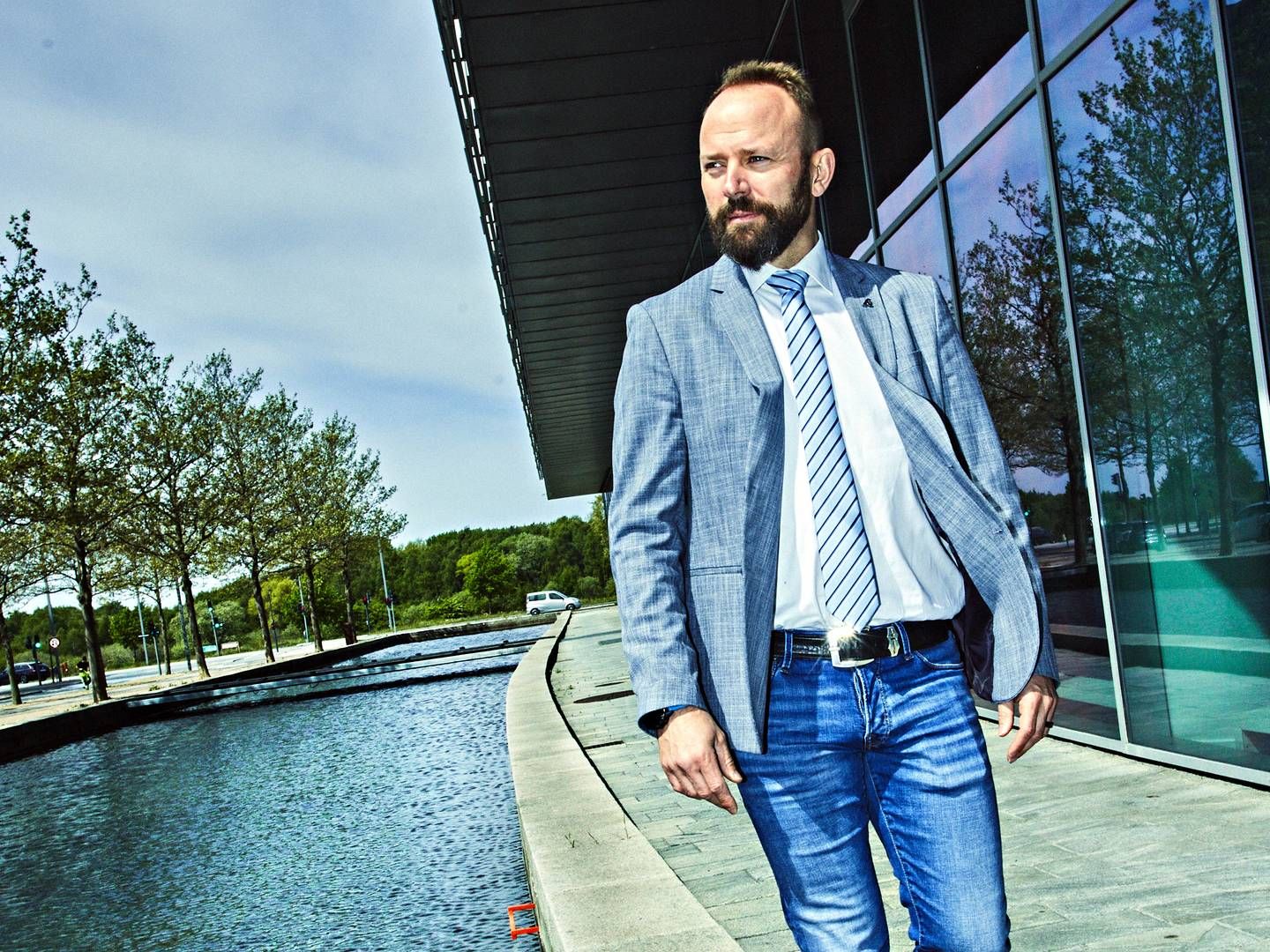 Mikkel Gleerup, CEO i Cadeler, har hentet frisk kapital, der bl.a. skal bruges til delfinansiering af et nyt vindskib. | Foto: cadeler