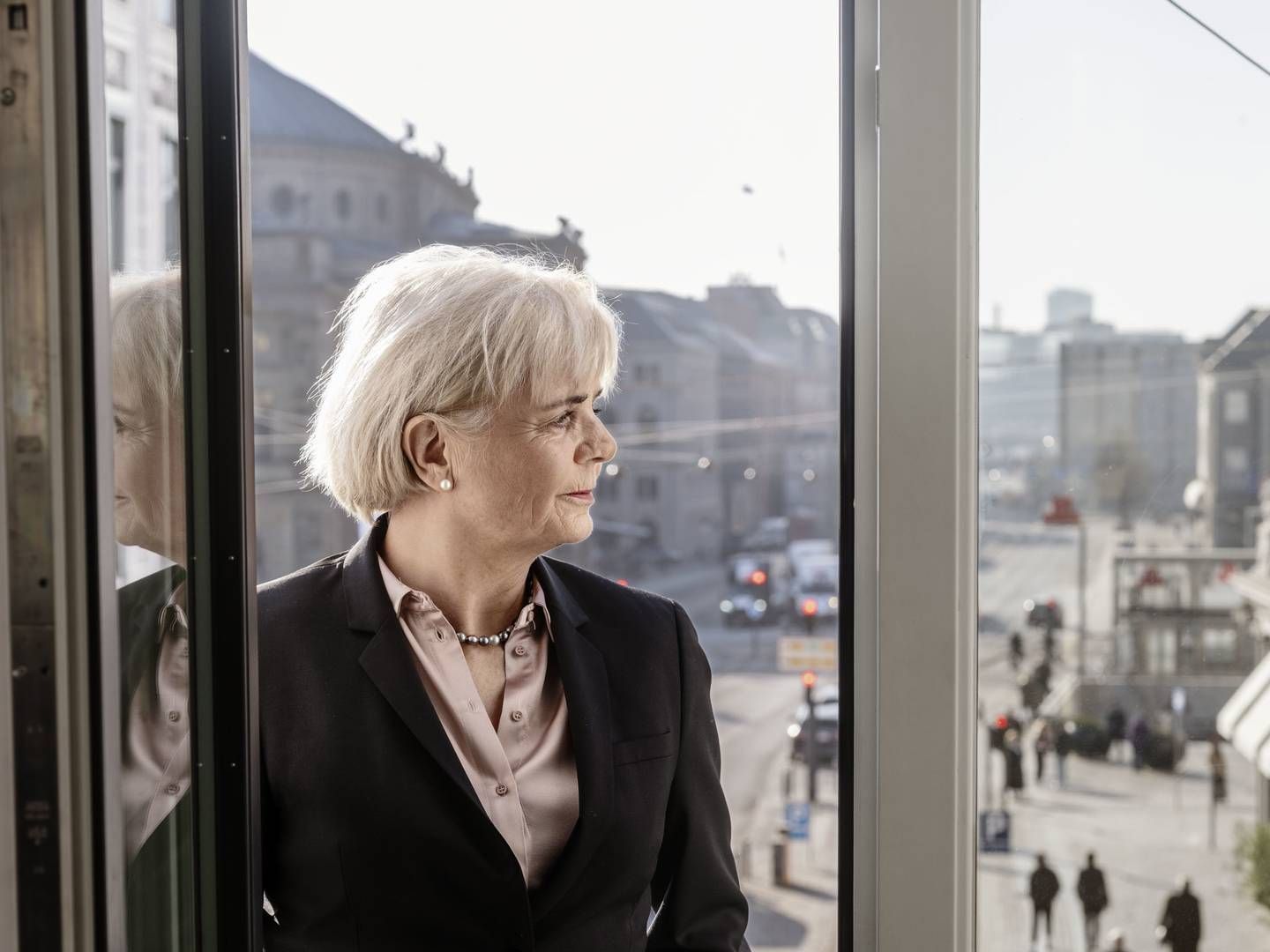 Adm. direktør Karen Frøsig fra Sydbank præsenterede onsdag det bedste resultat i bankens historie med et overskud på 1,9 mia. kr. | Foto: PR / Sydbank/BAM