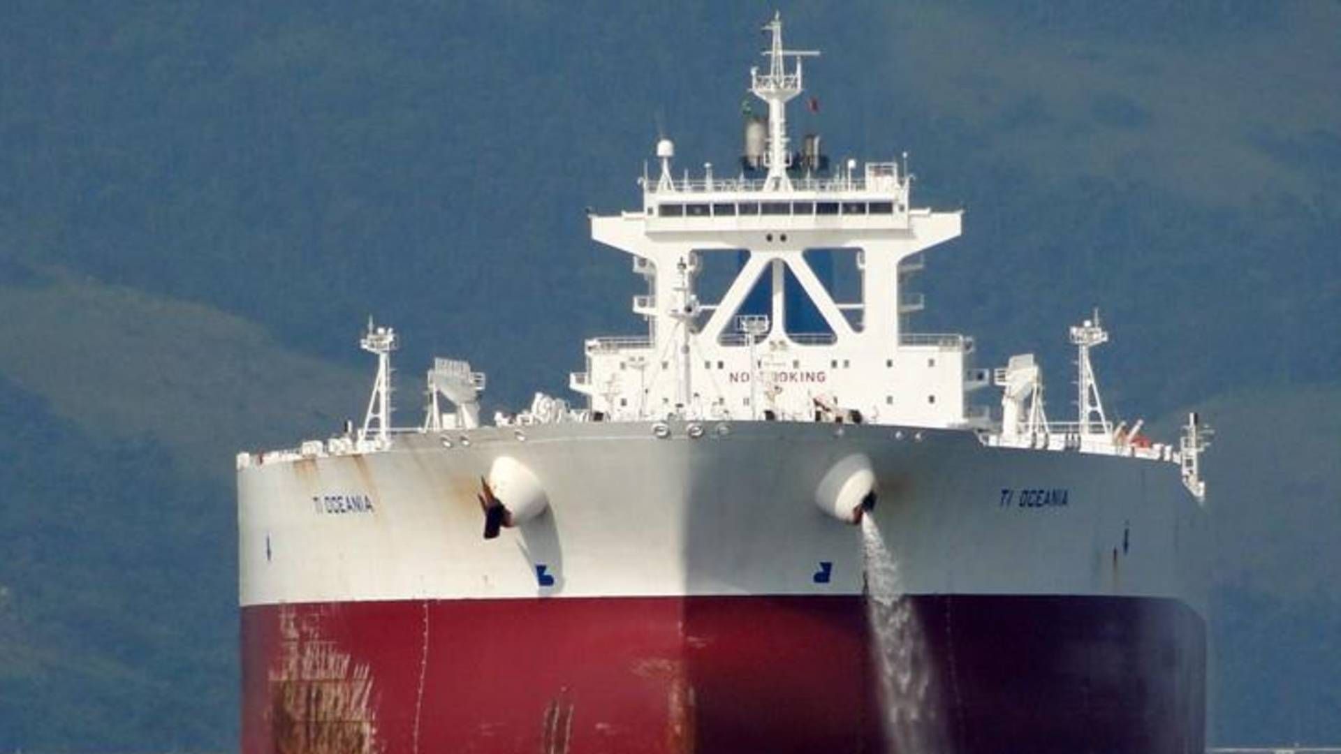 Euronav har solgt den store ULCC-tanker 'Europe' men beholder de tre andre ULCC'er bl.a. Oceania (billedet). | Foto: PR / Euronav