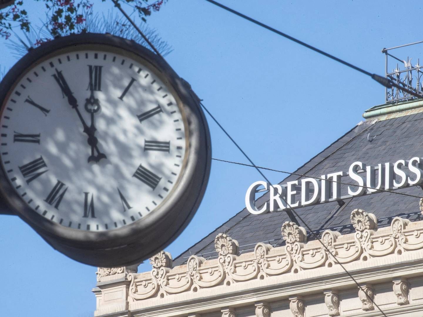 Credit Suisse har de seneste uger, efter at der i flere omgange er opstået frygt for, at banken kan være i problemer. | Foto: ARND WIEGMANN/REUTERS / X90184