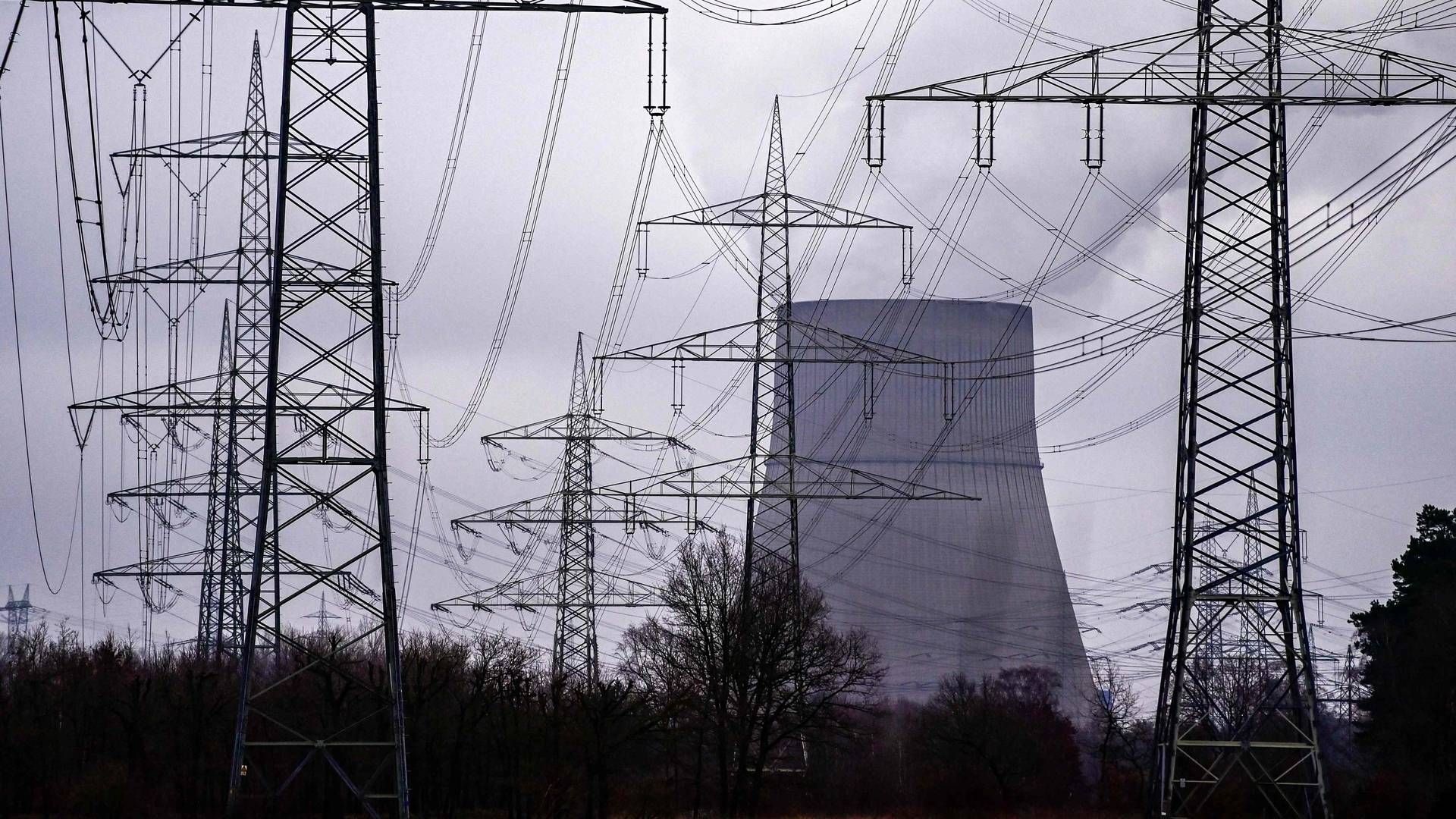 Køletårn på atomkraftværket Emsland. | Foto: INA FASSBENDER/AFP / AFP