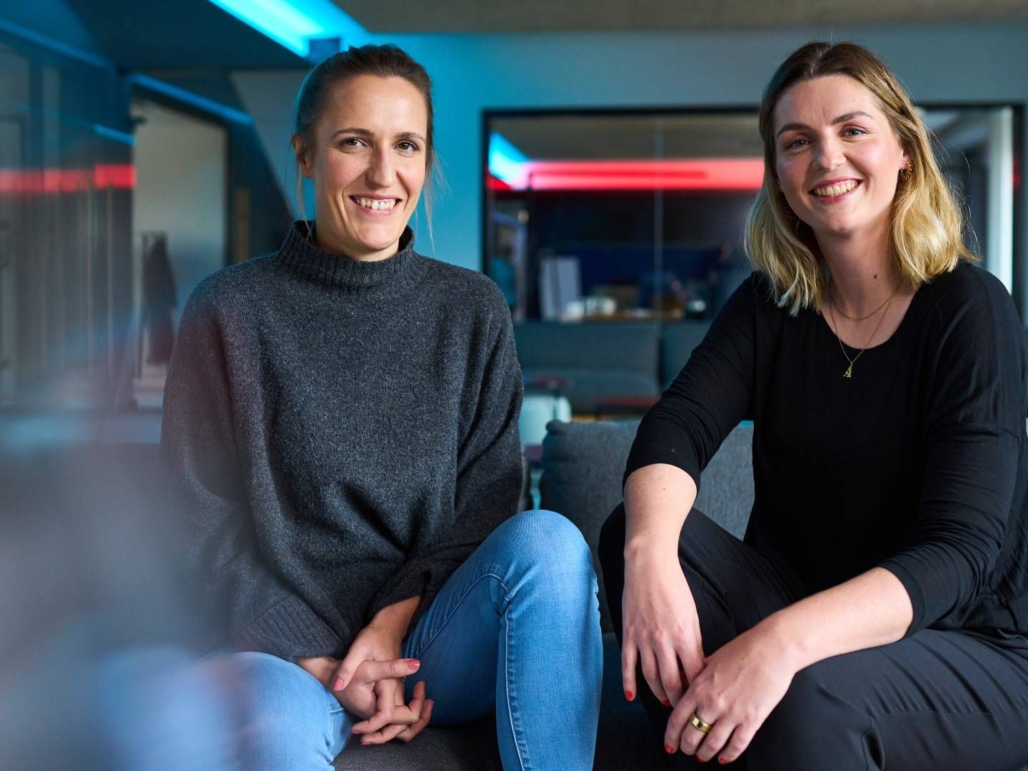 Die neue Doppelspitze: Milena Rottensteiner (links) und Anna Friesen | Foto: Sparkassen Innovation Hub