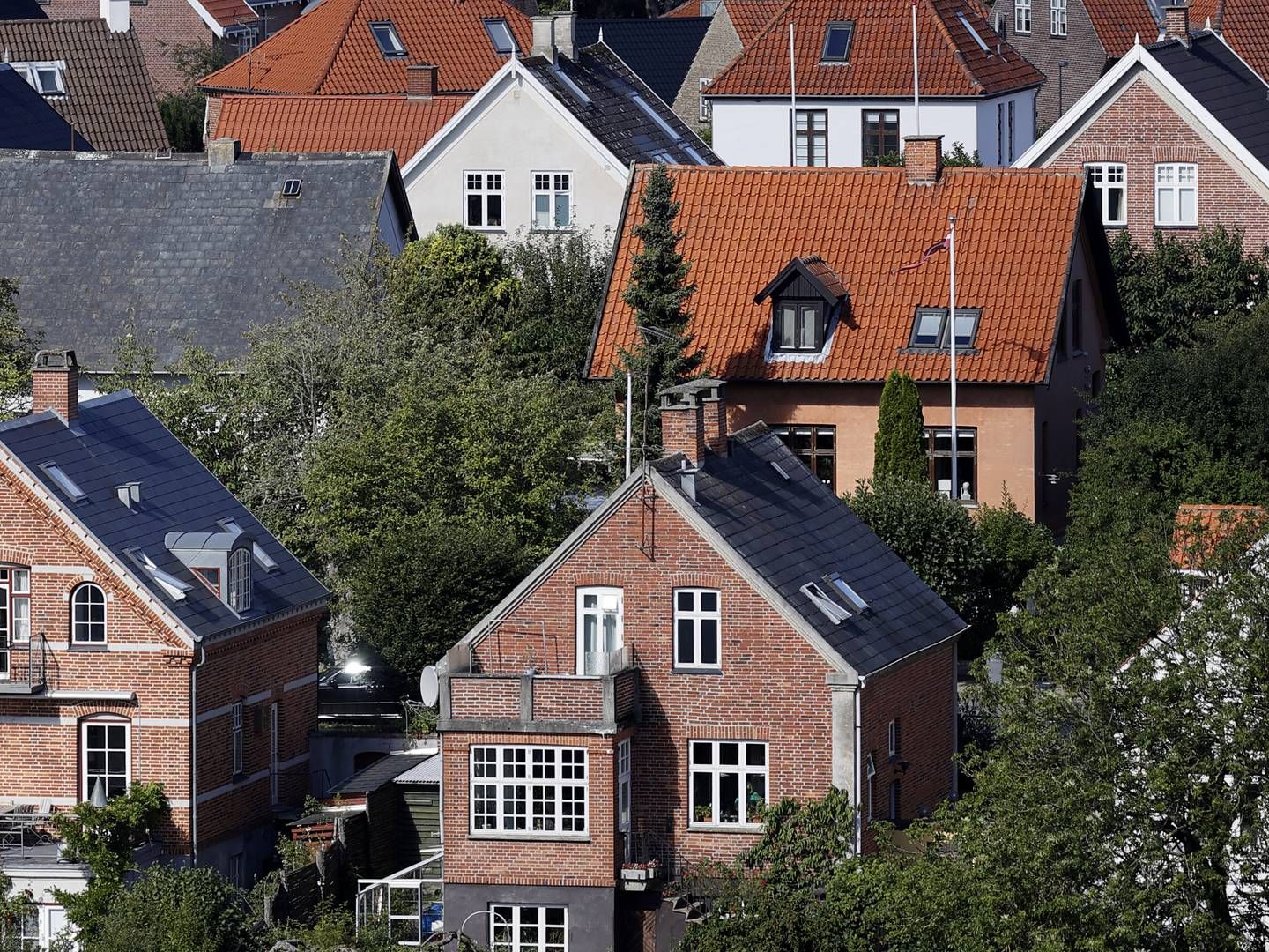 Antallet af solgte huse var i september på det laveste siden 2014. | Foto: Jens Dresling