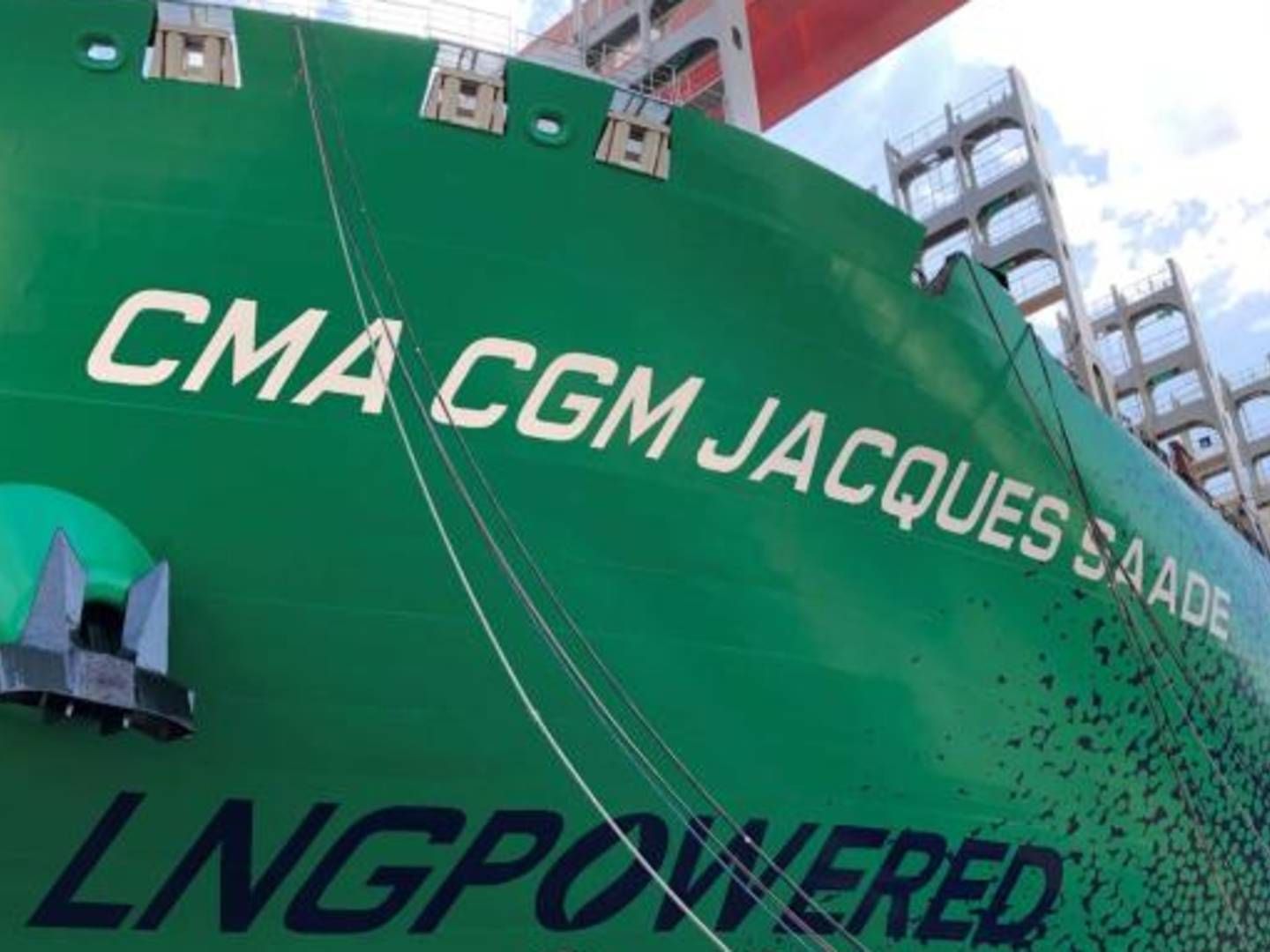 Franske CMA CGM satser stort på at bygge dual fuel containerskibe, der kan sejle på både LNG eller heavy fuel. | Foto: PR/CMA CGM