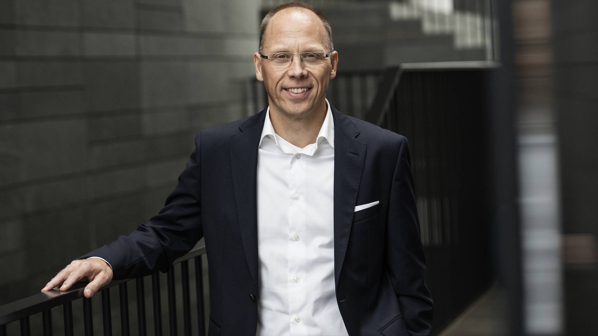 Administrerende direktør Frank Vang-Jensen i Nordea. | Foto: Gregers Tycho/ERH