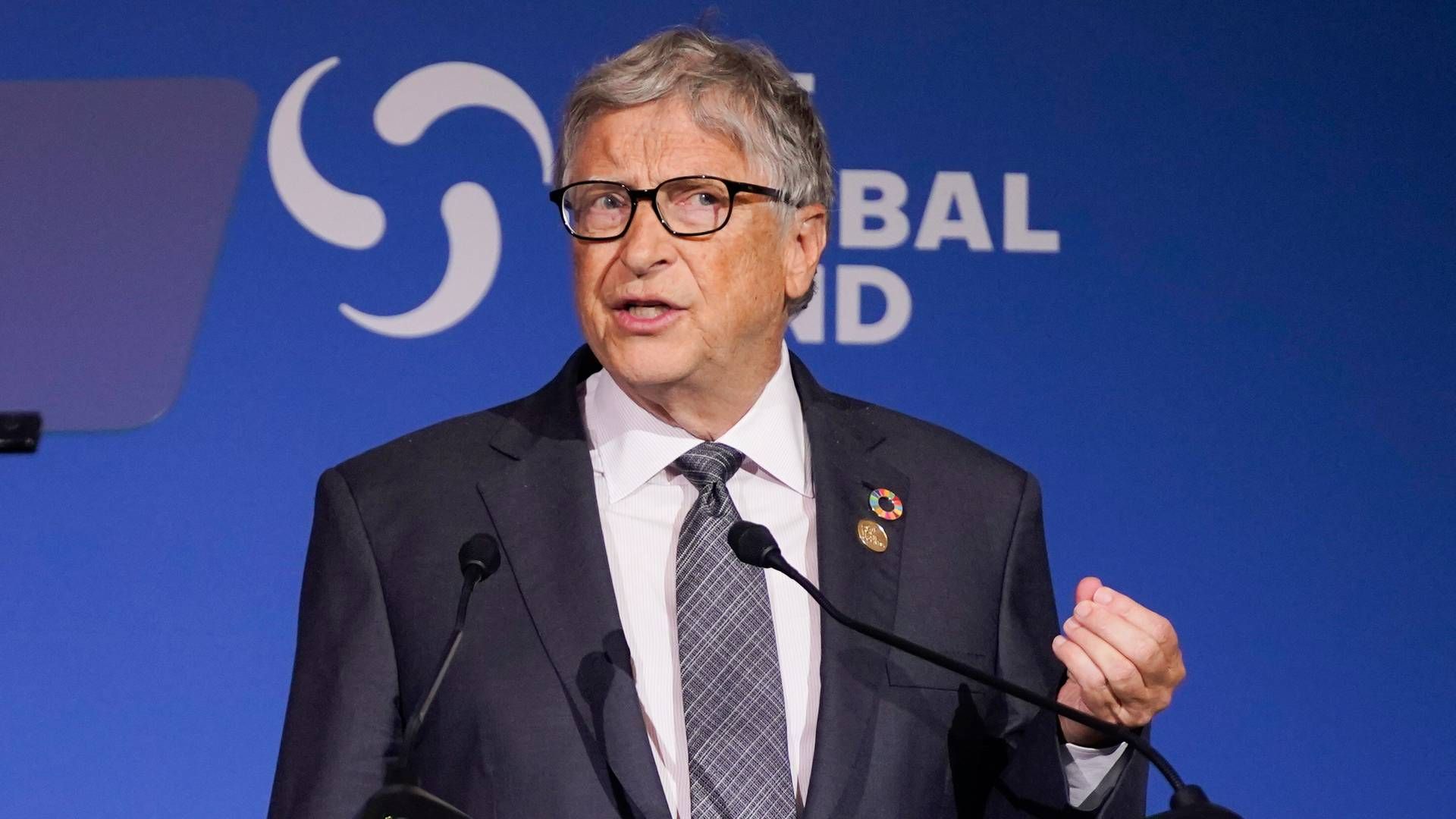 Bill Gates, founder of Microsoft and the co-founder of the Bill & Melinda Gates Foundation