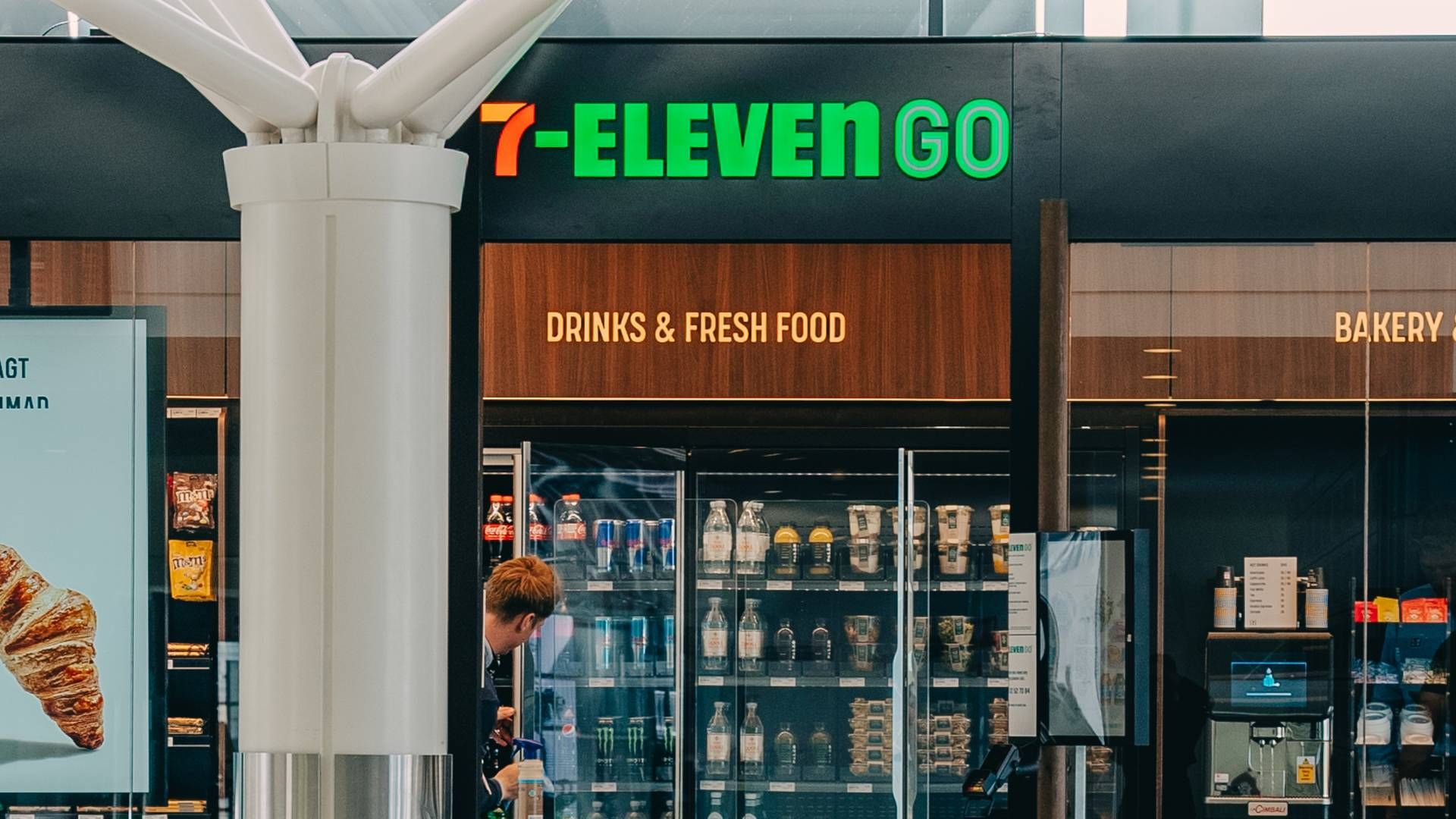 7-Eleven skal i løbet af 2023 og 2024 åbne seks nye butikker i Københavns Lufthavn. | Foto: 7-Eleven/PR