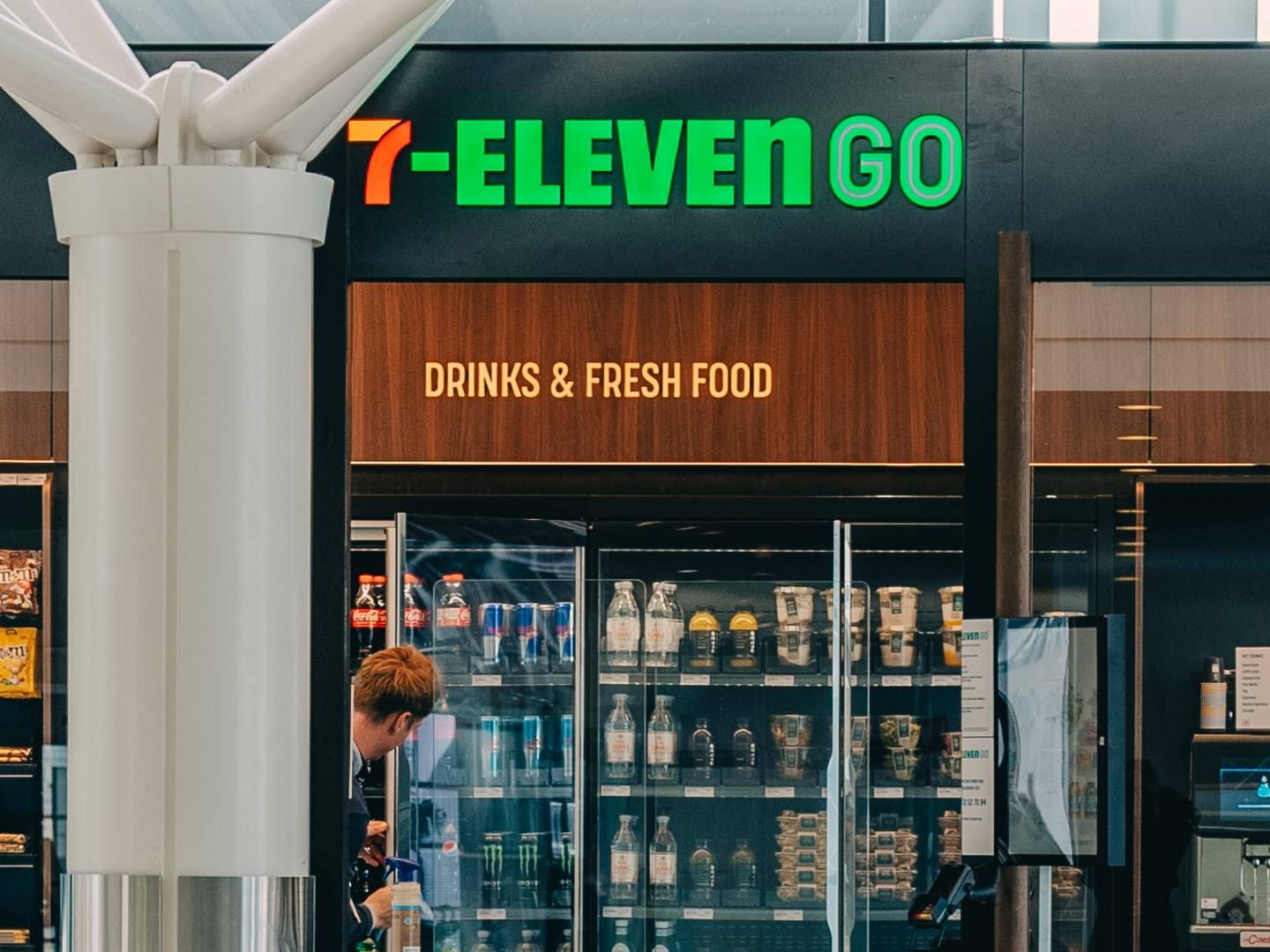 7-Eleven skal i løbet af 2023 og 2024 åbne seks nye butikker i Københavns Lufthavn. | Foto: 7-Eleven/PR
