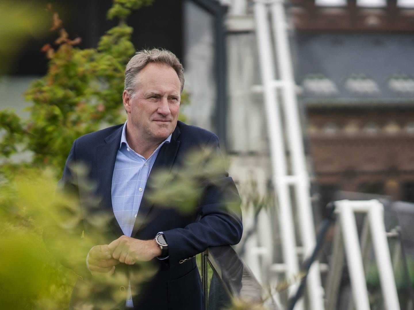 Lars Sandahl Sørensen, adm. direktør for Dansk Industri, må spejde langt efter politisk debat om manglen på arbejdskraft i den igangværende valgkamp. | Foto: Stine Bidstrup/ERH