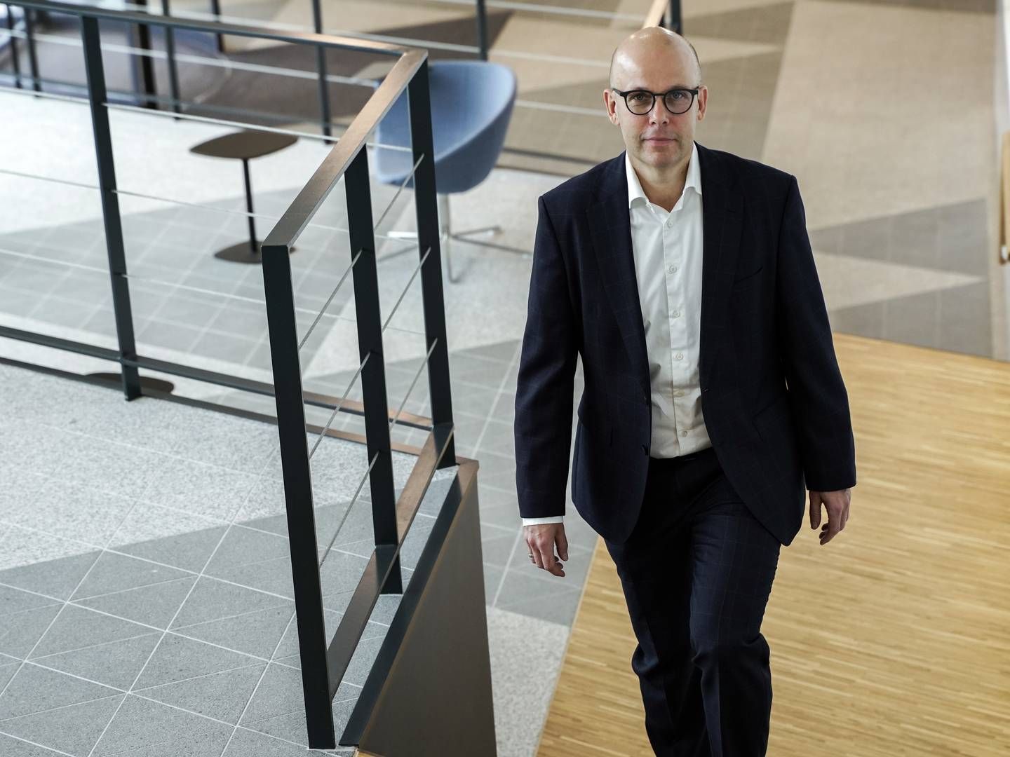 Claus Finderup Grove, adm. direktør i softwarevirksomheden Konsolidator, der skriver sig ind i rækken af virksomheder, som har nedjusteret sine forventninger til året | Foto: Konsolidator / PR