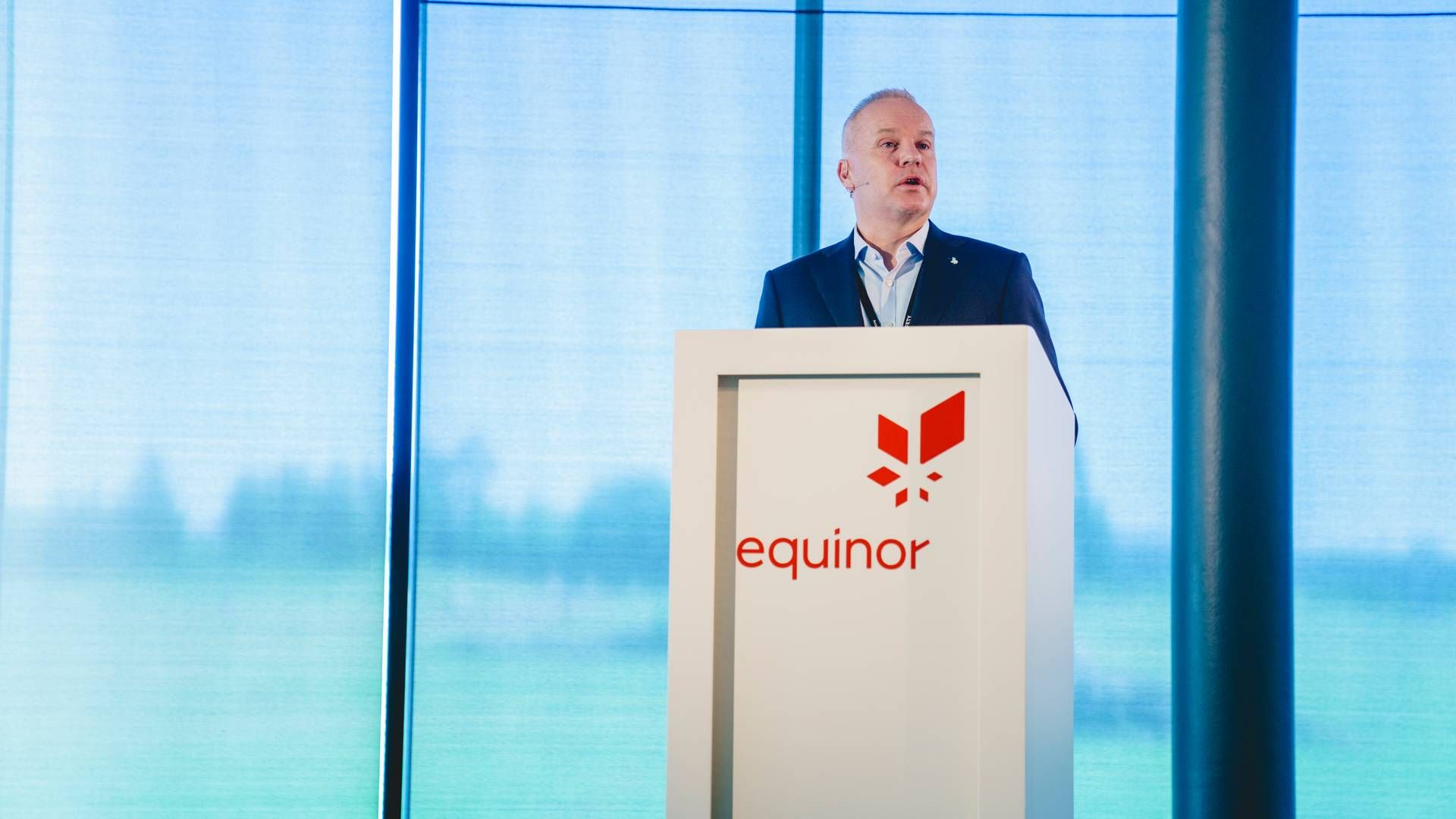 GOD KONTROLL: Equinor-sjef Anders Opedal sier at selskapet hadde god kontroll da de ble utsatt for dataangrep i sommer. | Foto: Stian Lysberg Solum / NTB