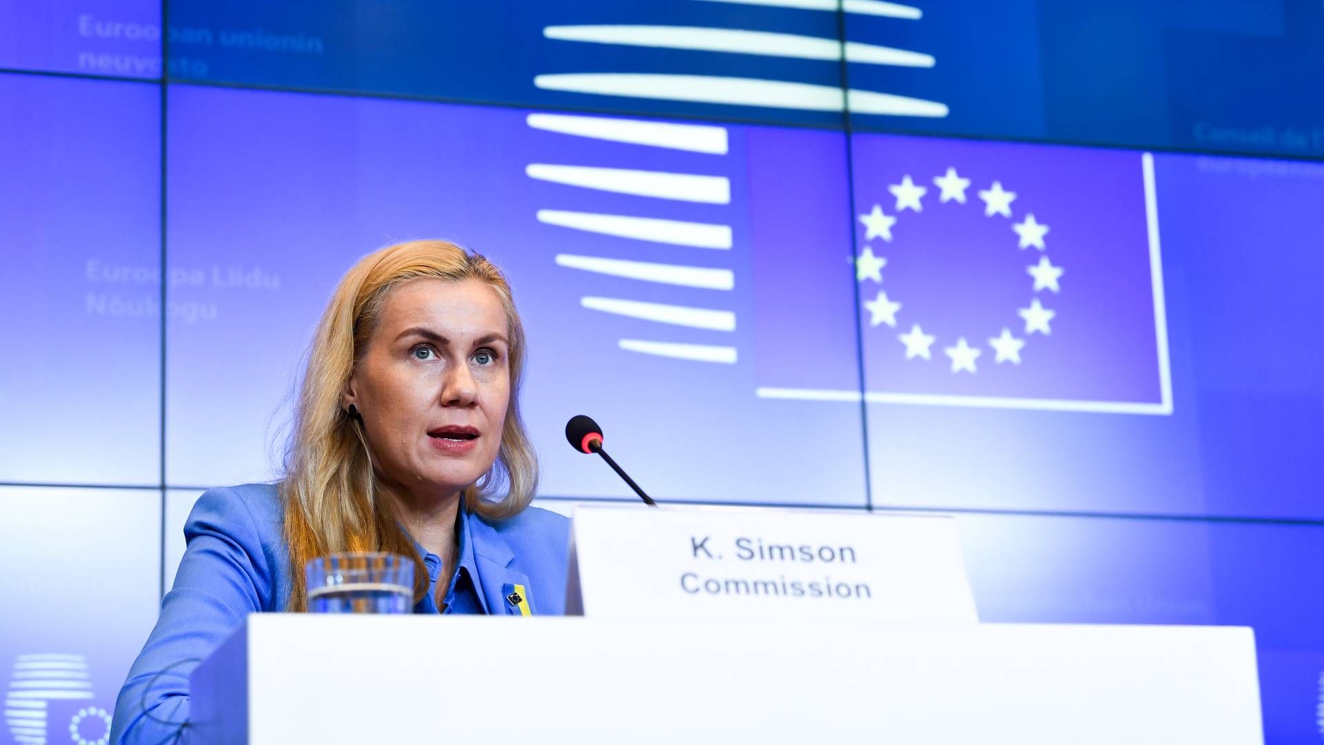 EU-Kommissionens energikommissær, Kadri Simson, forsikrer om, at samlede indkøb af gas ikke kommer til at vil forstyrre markedsmekanismerne. | Foto: EUROPEAN UNION