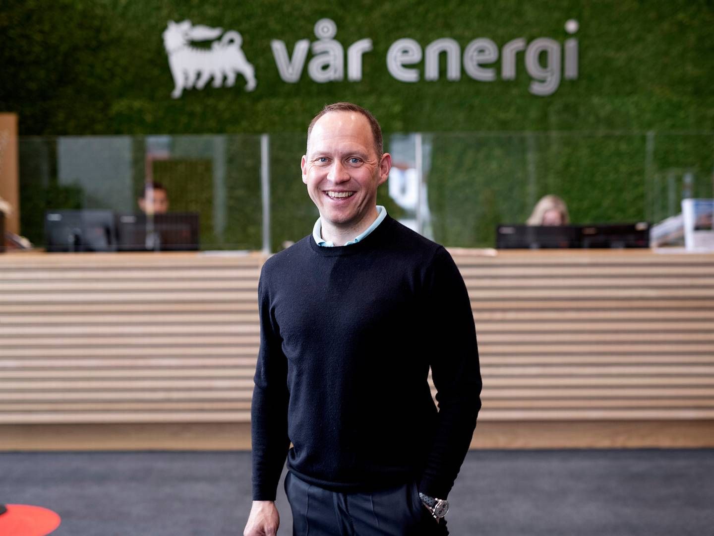 AMBISIØS: Administrerende direktør Torger Rød i Vår Energi sier at selskapet er opptatt av å utvikle norsk sokkel, og øke eksporten av olje og gass.
