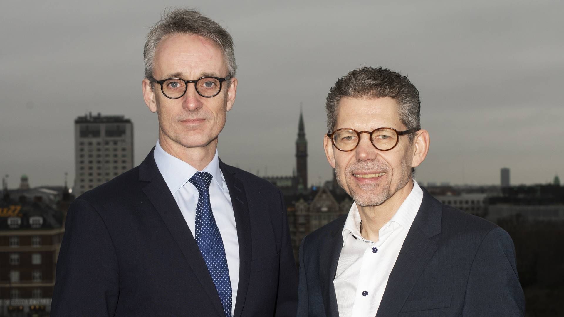 Top execs at Deloitte – Anders Dons and Jan Bo Hansen (left) | Photo: Gregers Tycho/ERH