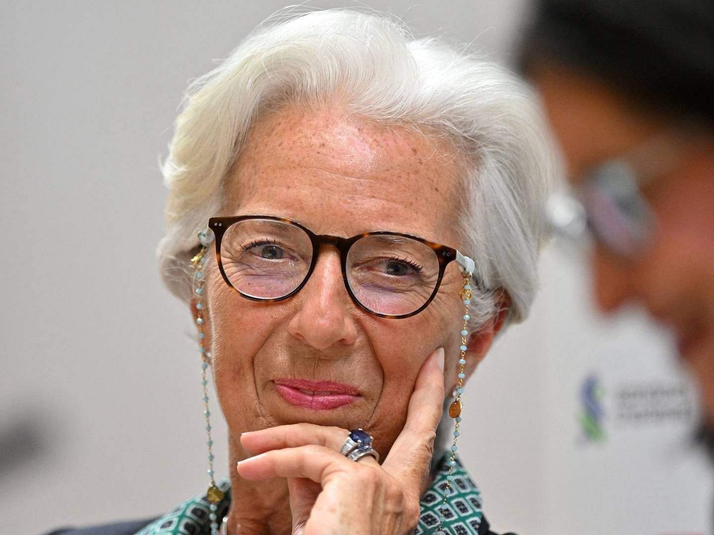 ECB-chef Christine Lagarde forventer flere renteløft efter rentemødet i marts. | Foto: PR /Sparekassen Kronjylland/AFP / AFP