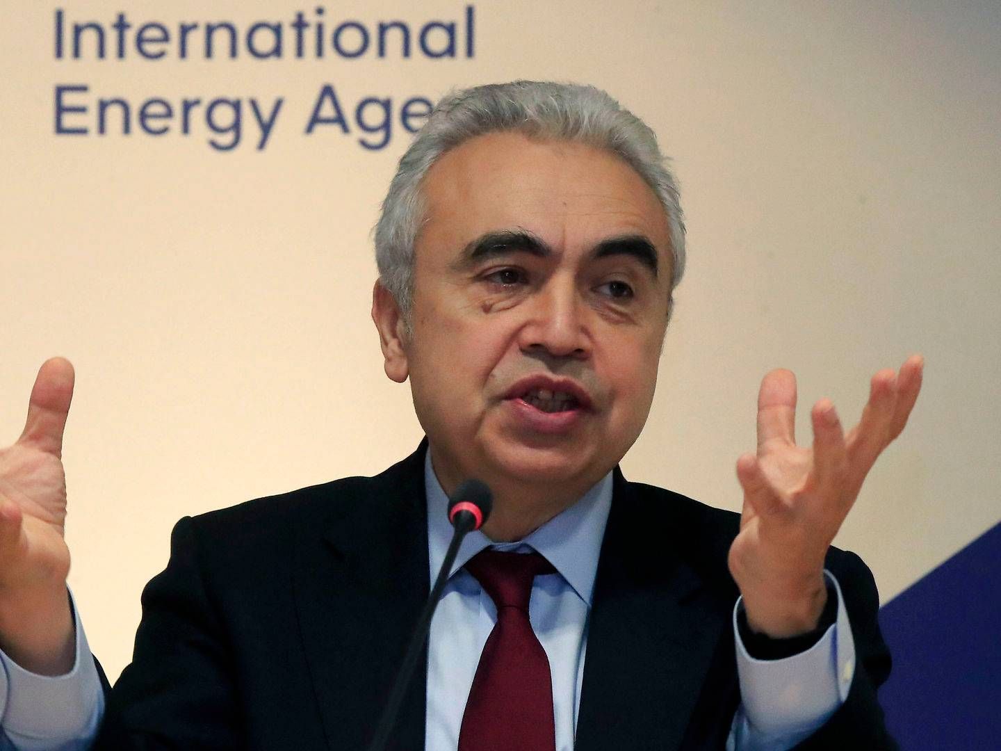 Fatih Birol, adm. direktør for IEA, ser muligheder i den globale energikrise. | Foto: Michel Euler/AP/Ritzau Scanpix
