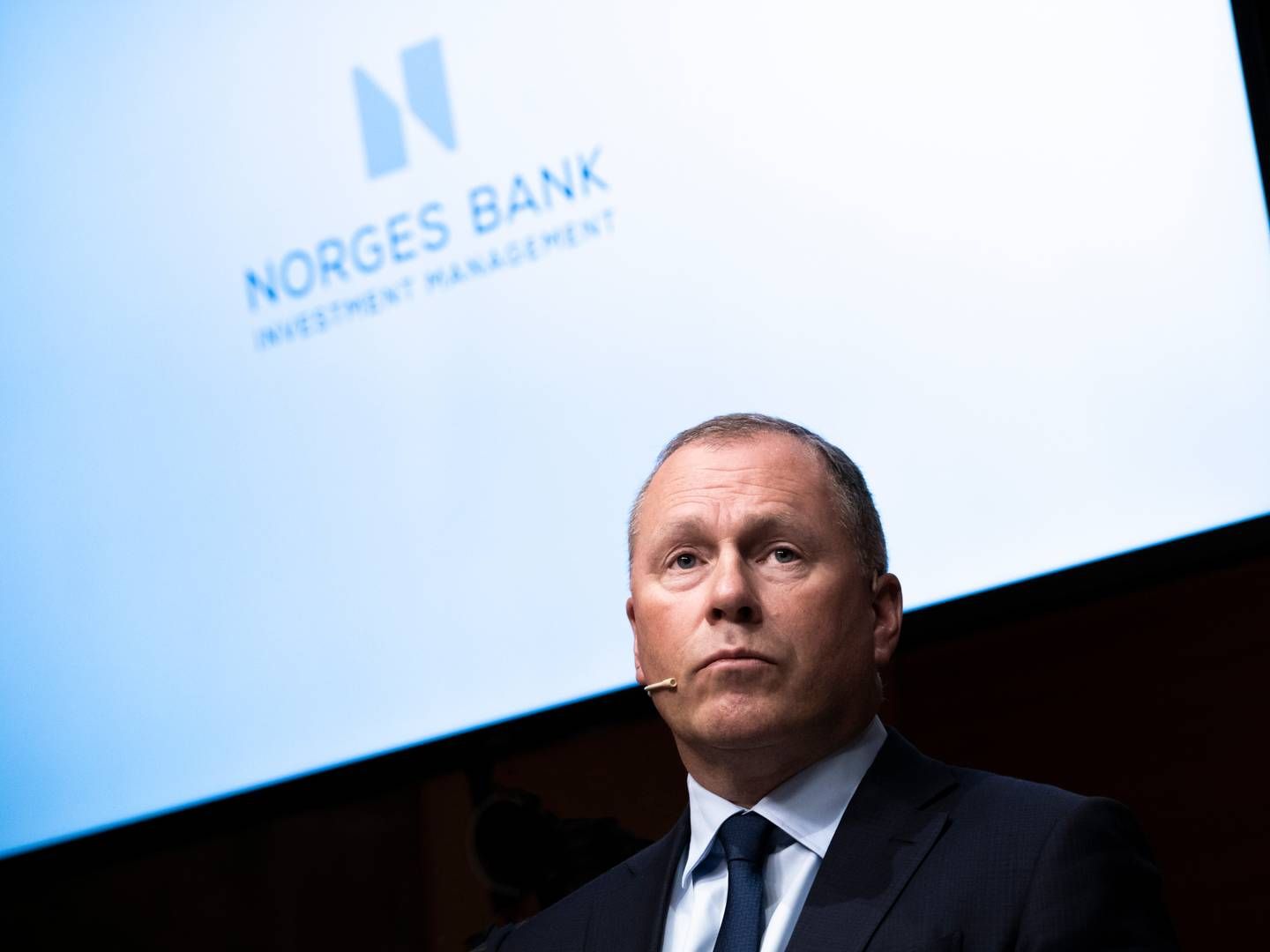 Oljefondet og Nicolai Tangen fikk en negativ avkastning på 449 milliarder i 4. kvartal. Likevel økte verdien av fondet. | Foto: NTB
