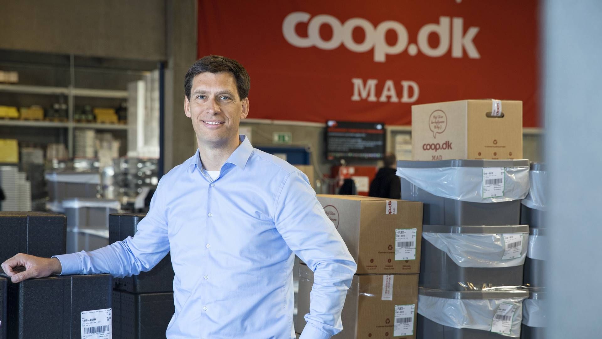 Lars Rasmussen er kommerciel direktør i Coops online supermarked, Coop.dk Mad | Foto: PR/Coop