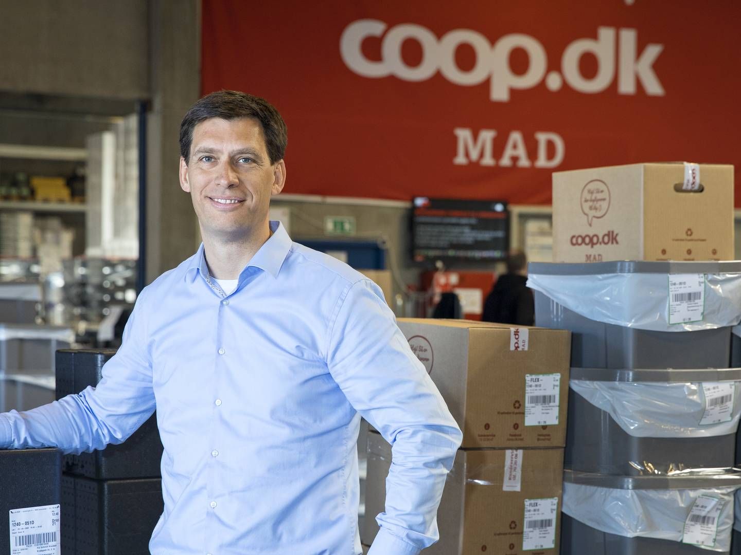 Lars Rasmussen er kommerciel direktør i Coops online supermarked, Coop.dk Mad | Foto: PR/Coop