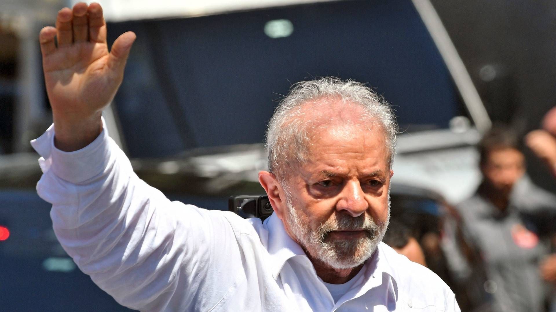Luiz Inacio Lula da Silva vandt en snæver sejr over Jair Bolsonaro i kampen om den brasilianske præsidentpost. | Foto: NELSON ALMEIDA/AFP / AFP