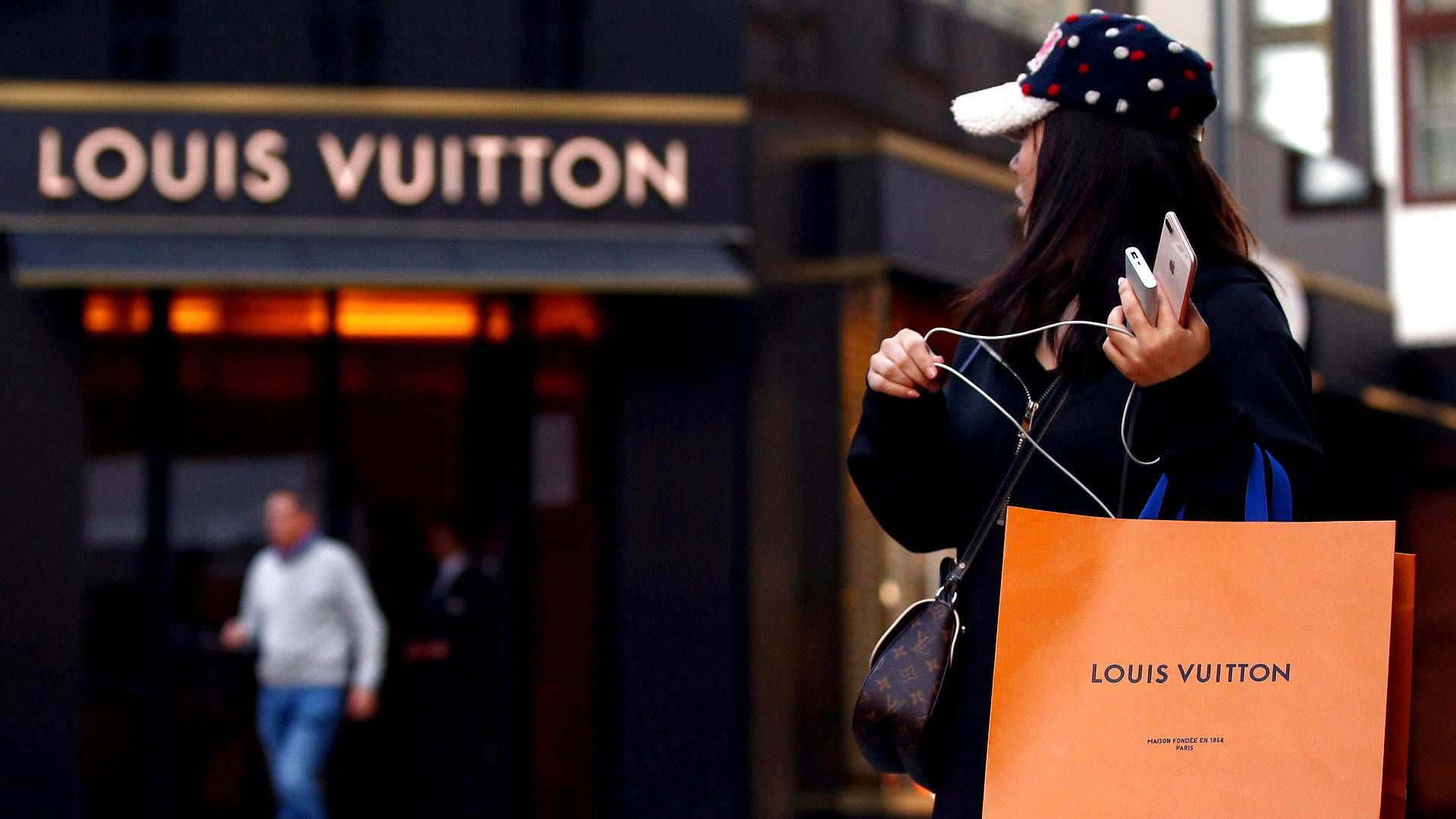 Det franske modebrand Louis Vuitton er en af de fem internationale modebrands, der har sagsøgt en 31-årig mand fra Brøndby. | Foto: Lisi Niesner/Reuters/Ritzau Scanpix/REUTERS / X02762