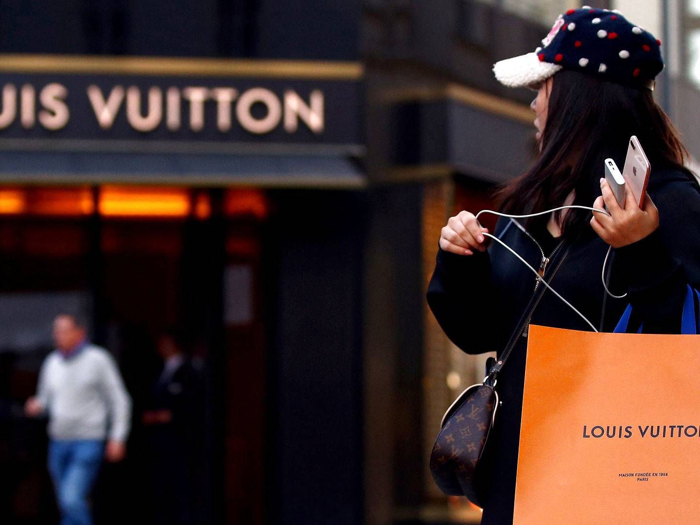 Det franske modebrand Louis Vuitton er en af de fem internationale modebrands, der har sagsøgt en 31-årig mand fra Brøndby. | Foto: Lisi Niesner/Reuters/Ritzau Scanpix/REUTERS / X02762