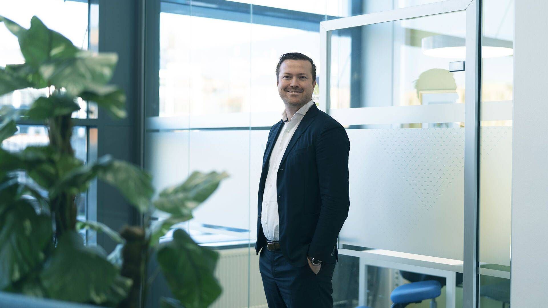 Odd-Andre Overøie er ny salgs- og markedssjef i Eiendomskreditt. | Foto: Eiendomskreditt