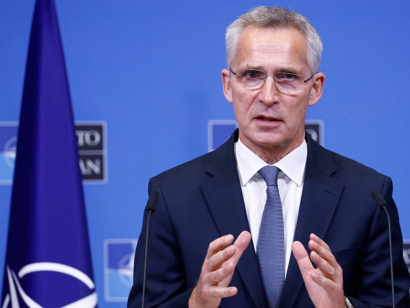 Nato-generalsekretær Jens Stoltenberg gav udtryk for, at Tyrkiet nu bør acceptere Sverige og Finlands Nato-medlemsskab. | Foto: Yves Herman/REUTERS / X00380