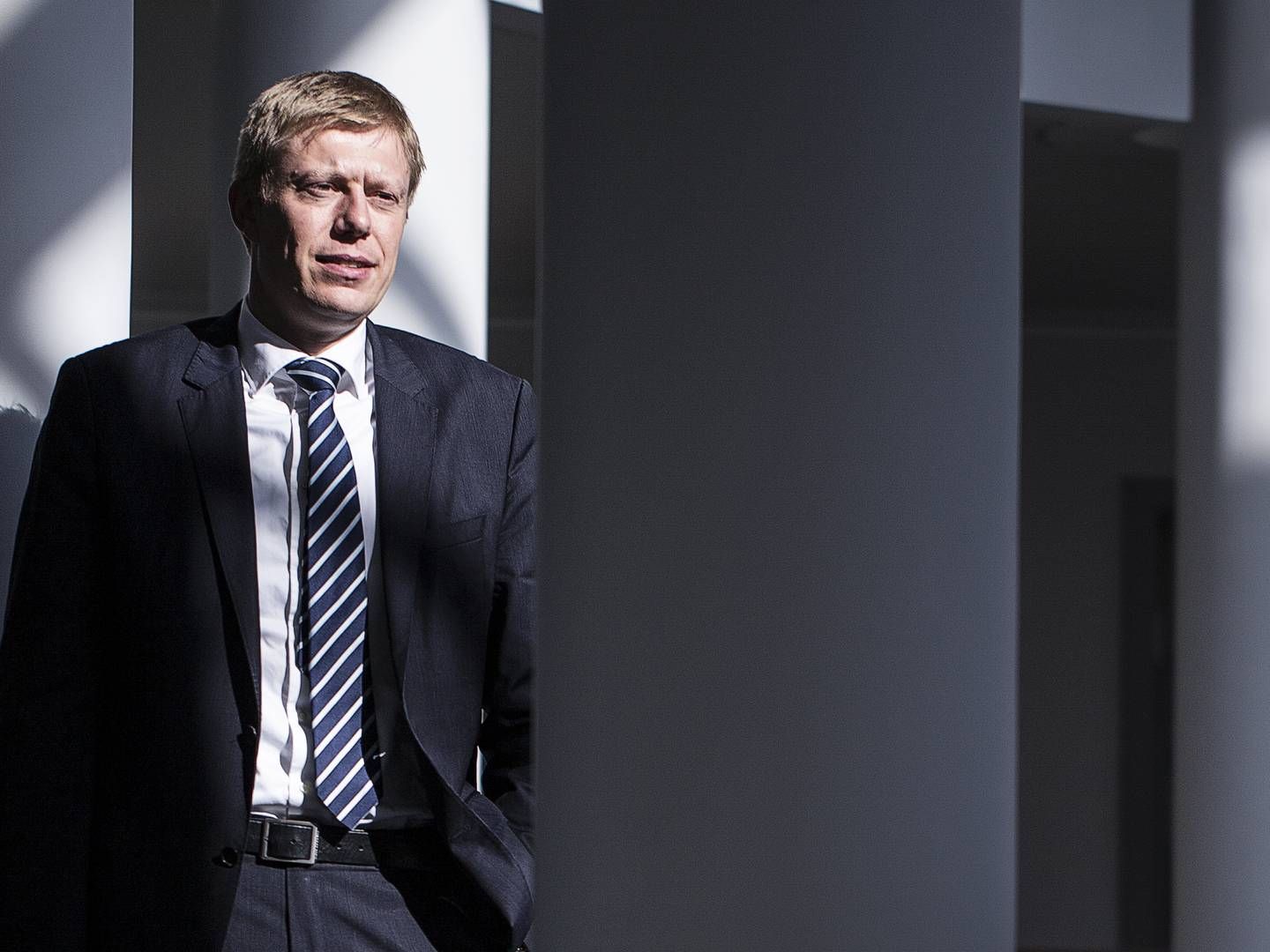 Finansdirektør Anders Lonning-Skovgaard har stået for regnskabsbøgerne i virksomhedne siden 2014, hvor han overtog posten fra Lene Skole. | Foto: Niels Hougaard/ERH
