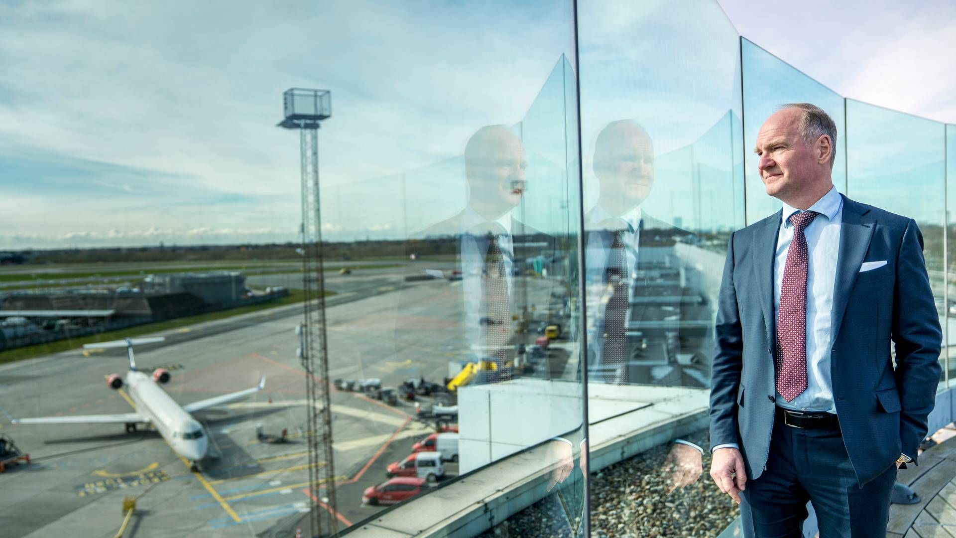 Thomas Woldbye er adm. direktør i Københavns Lufthavn. | Foto: Stine Bidstrup/Ritzau Scanpix
