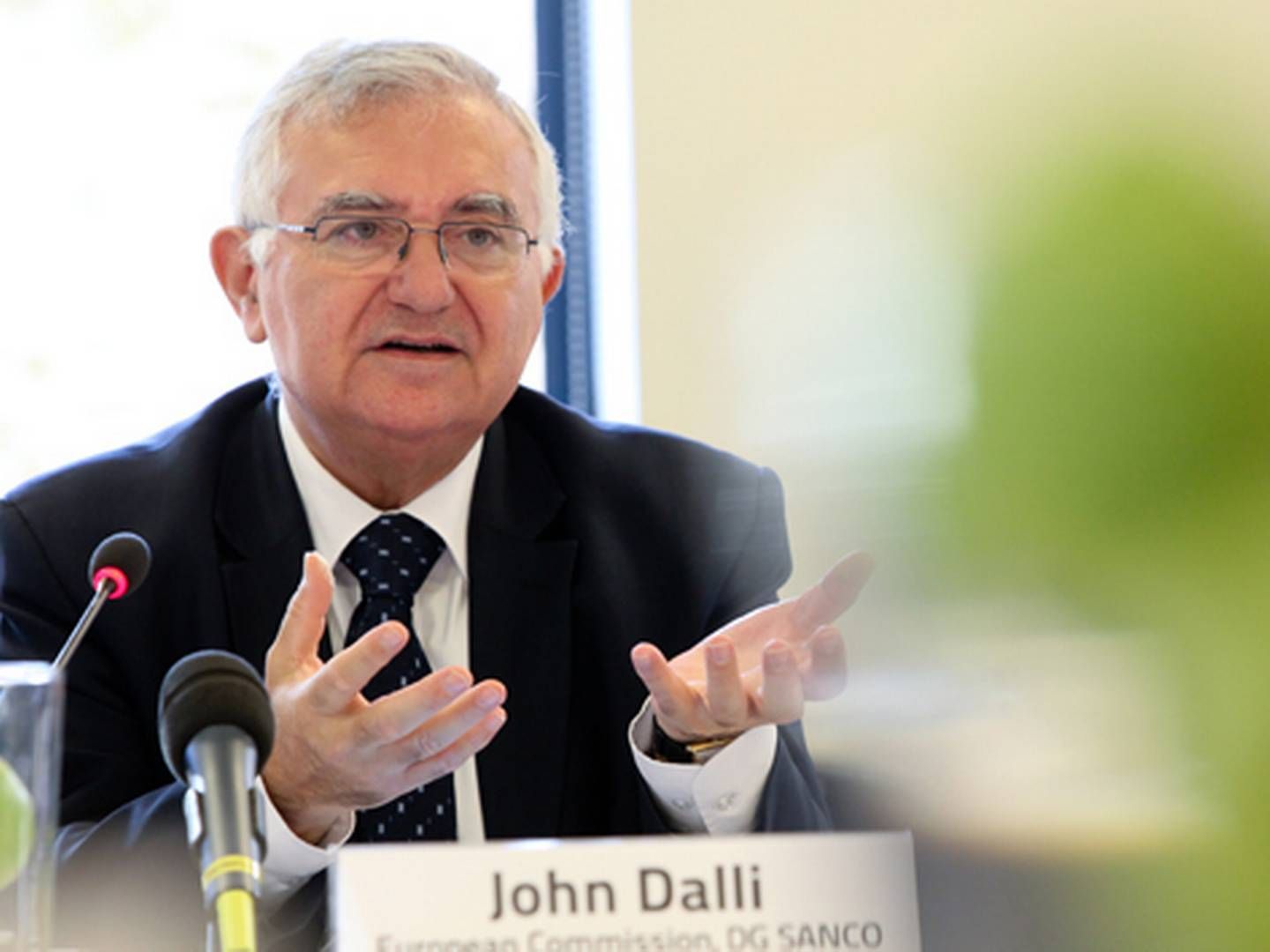 Foto: John Dalli, EU's sundhedkommissær - EU/PR