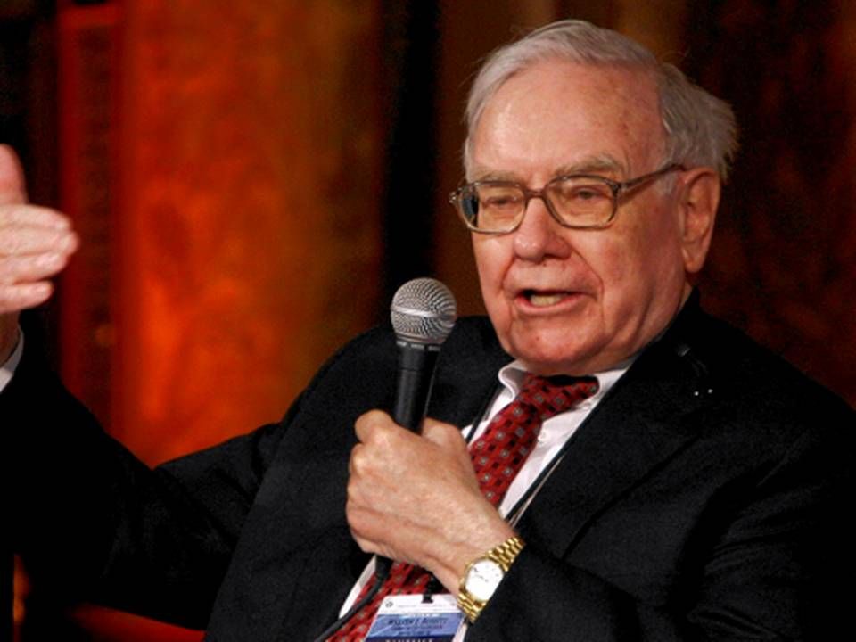 Multimilliardæren Warren Buffet er begejsteret for ETF'er. | Foto: HERBERT GERALD